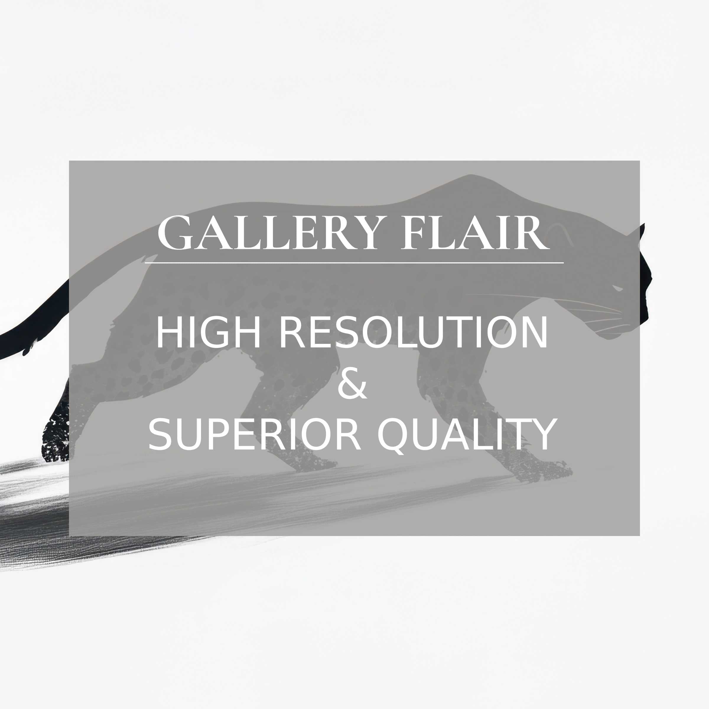 Bold black and white printable art of a sleek panther in motion, radiating dynamic elegance and refined detail to elevate modern interiors