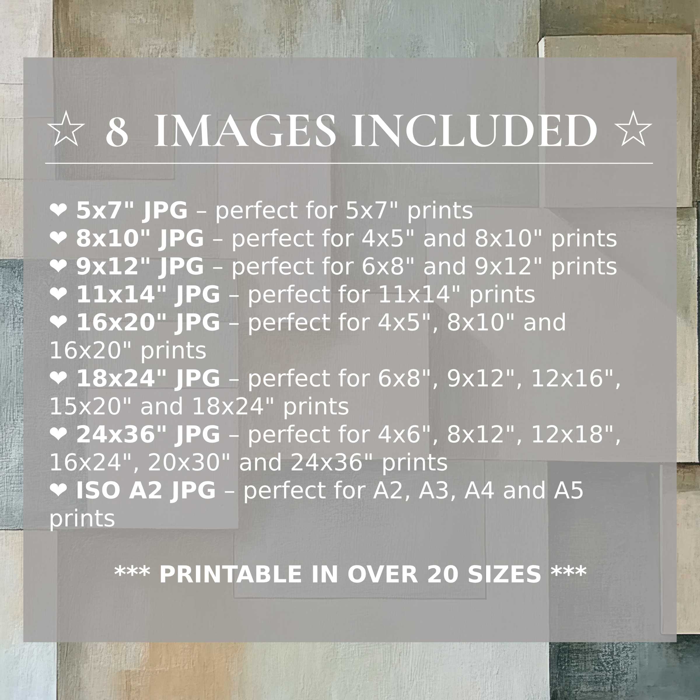 Radiant modern digital print in soothing greys and muted blues, delivered in 8 high-quality sizes to elevate chic interiors