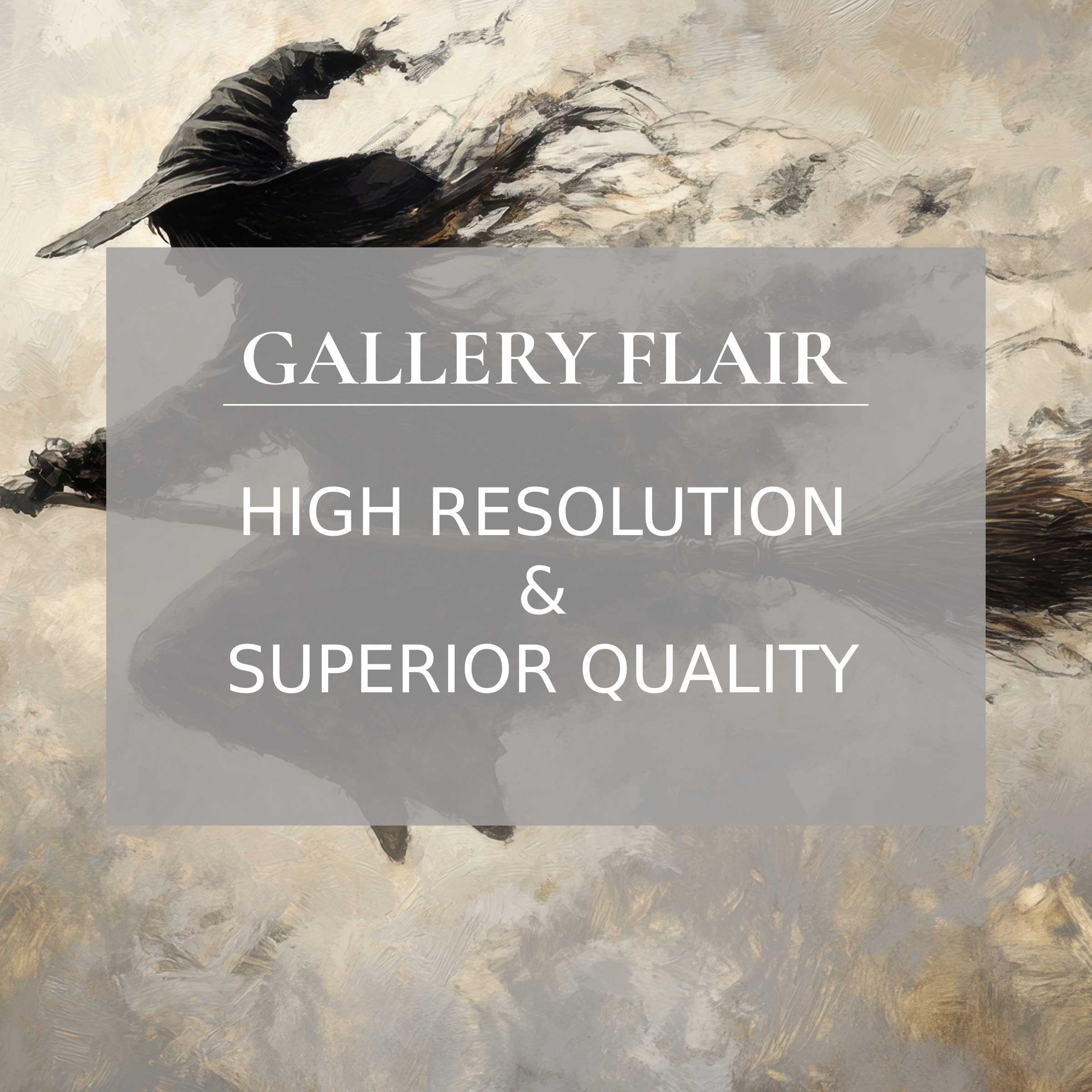 Ethereal Halloween printable art featuring a shadowy witch in flowing black, evoking a bold, moody ambiance with premium high-resolution detail, perfect for elevating modern, sophisticated interiors