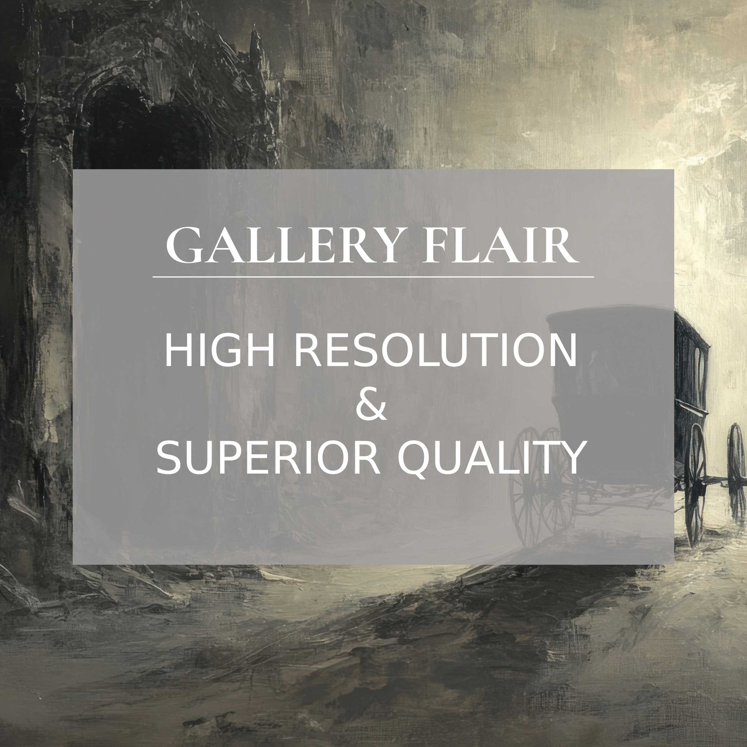 Evoke eerie sophistication with this high-resolution Halloween printable art, featuring a moody vintage carriage scene that enriches modern interiors