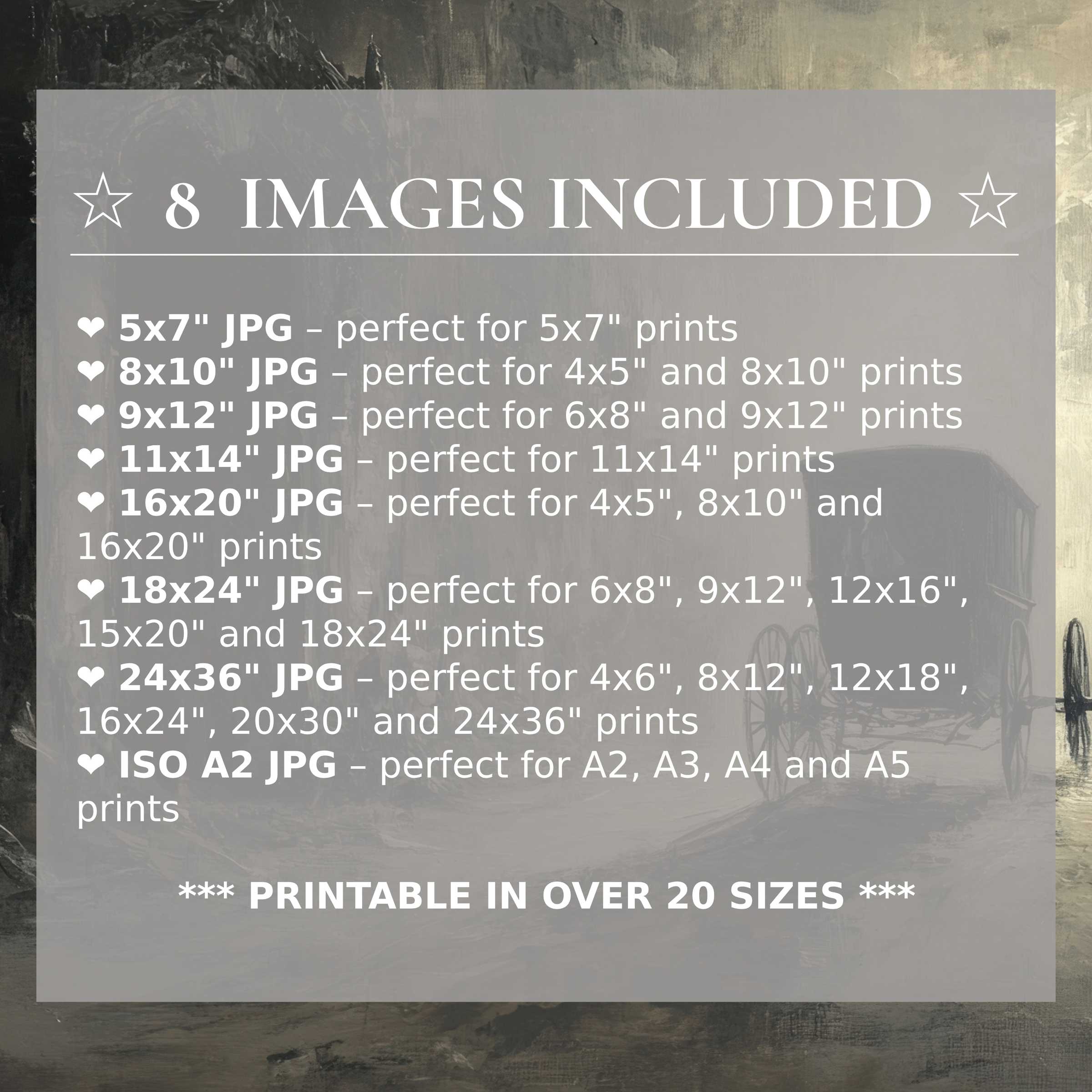 Halloween digital print exuding bold amber and deep charcoal tones, elevating modern interiors with style; includes 8 high-quality sizes