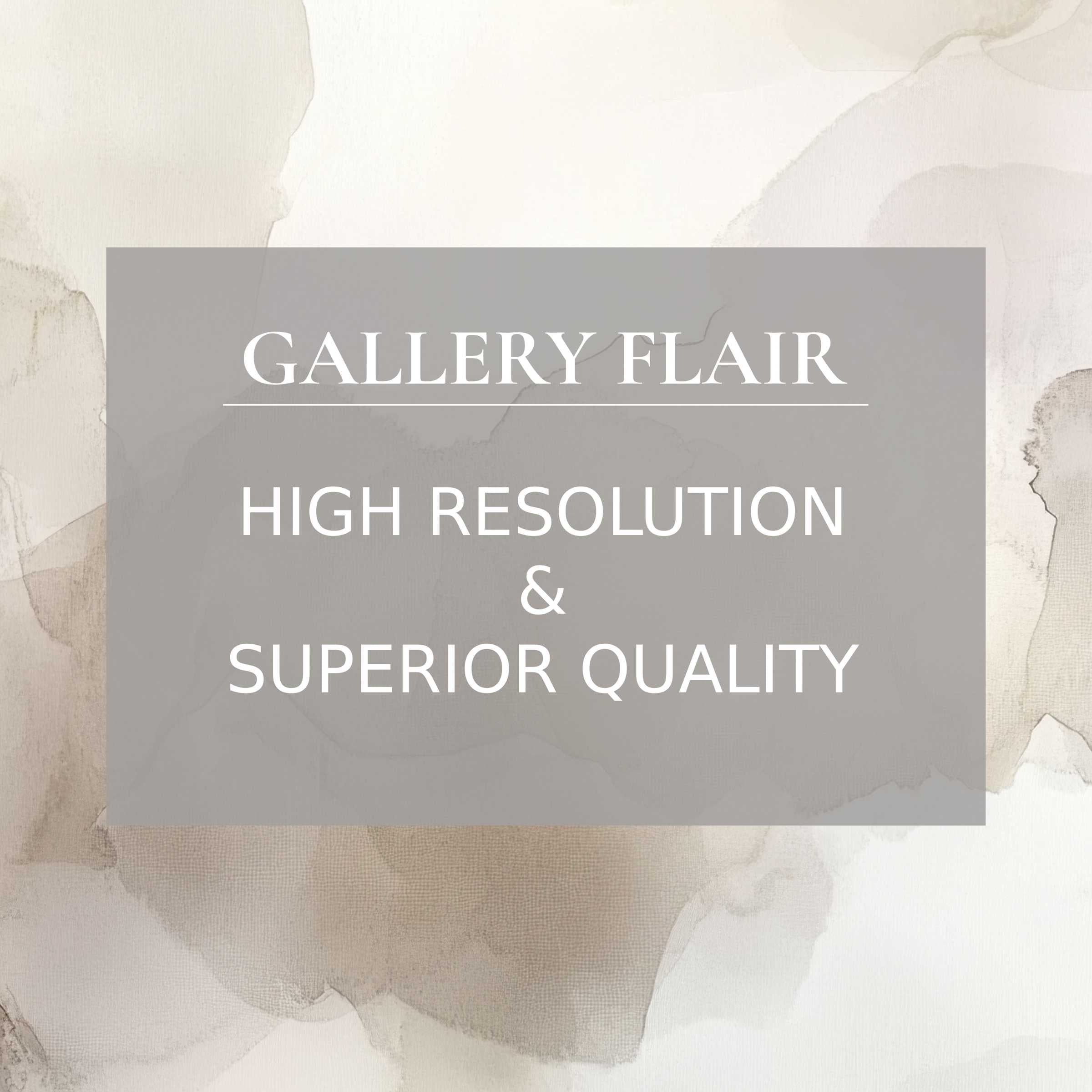 Elegant neutral Frame TV picture with soft watercolor textures, showcasing refined detail and superior visual clarity