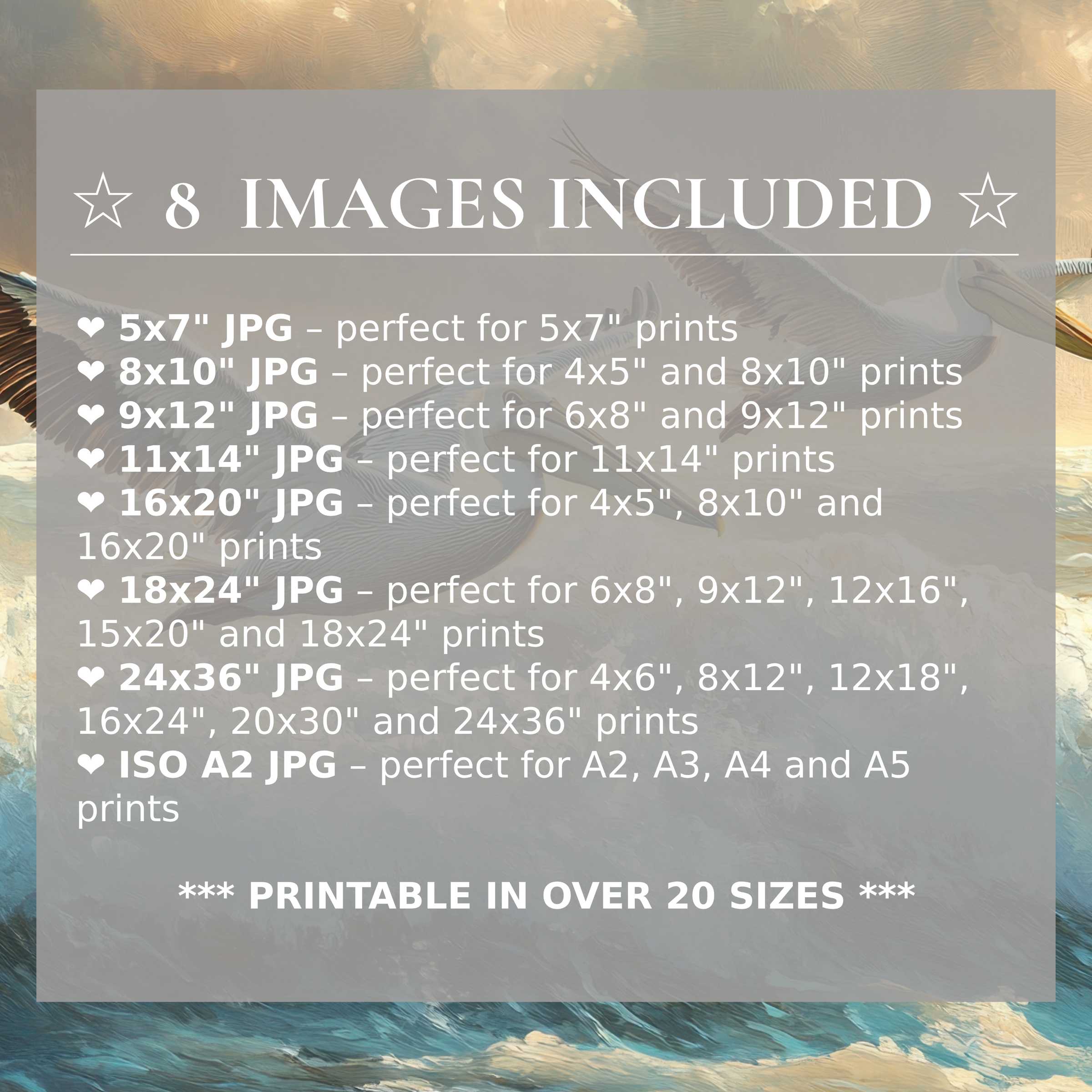Coastal digital print infused with radiant blues and warm neutrals, offered in 8 high-quality sizes, enhancing modern interiors with timeless elegance and versatile style