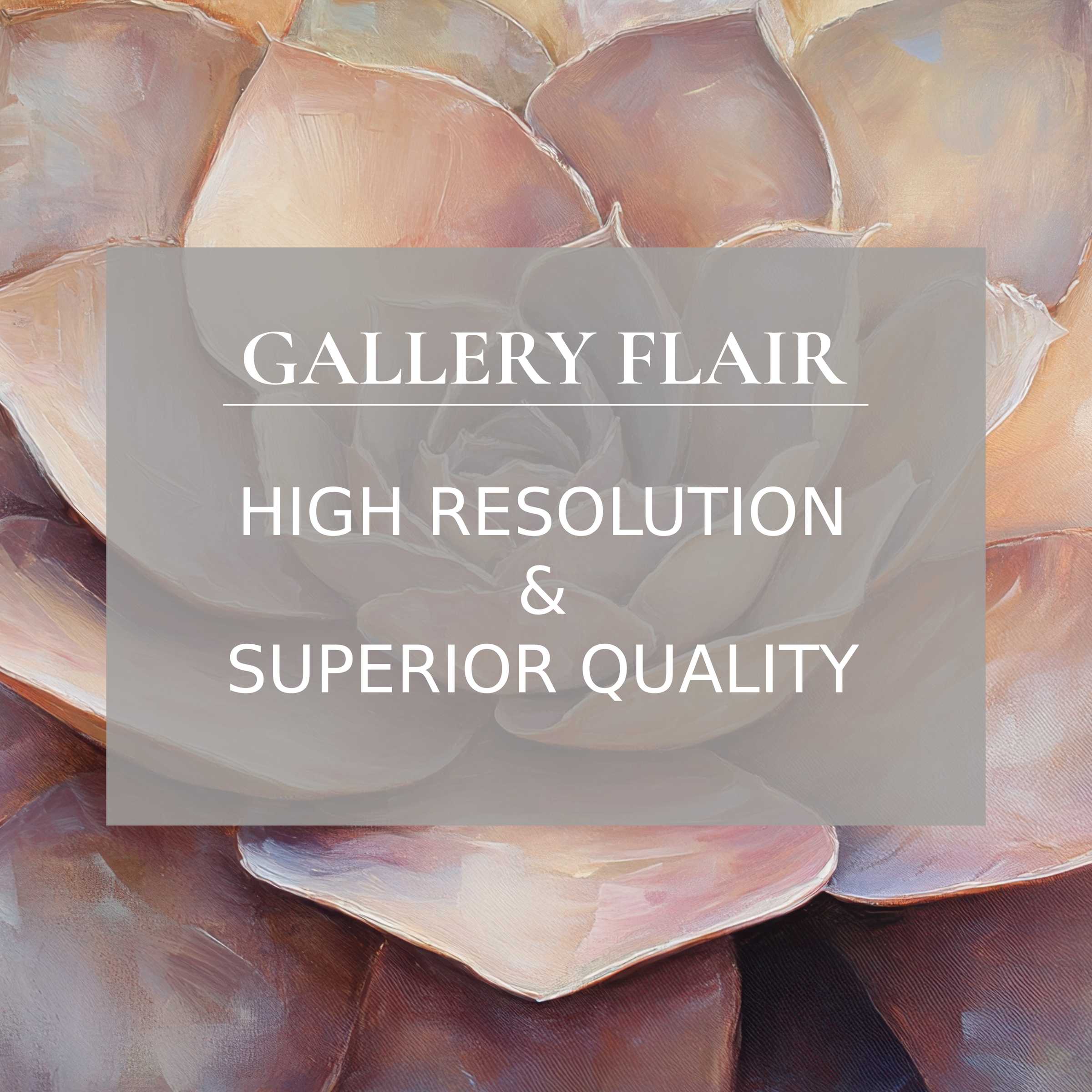 Botanical printable art capturing a serene succulent in soft hues, elevating modern interiors with luxe, high-resolution detail