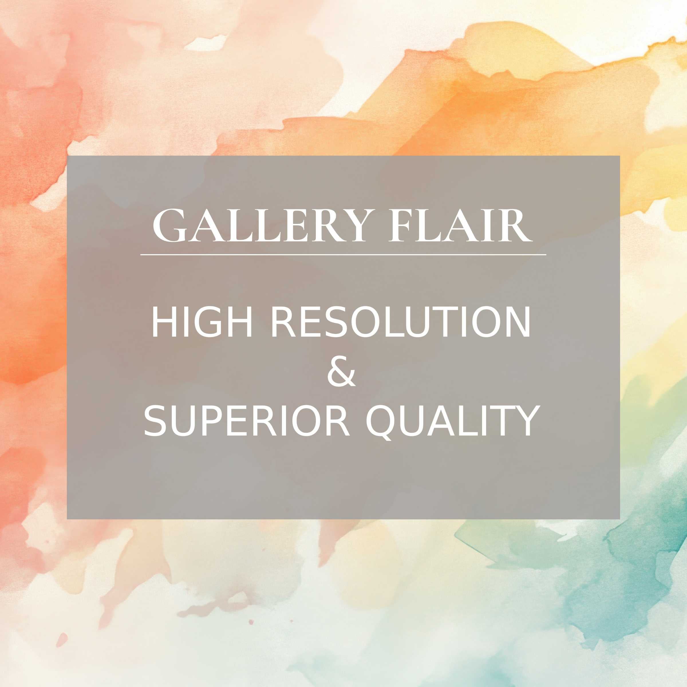 Modern printable art featuring a serene watercolor gradient in warm and cool hues, elevating luxe interiors with refined detail and calming ambiance