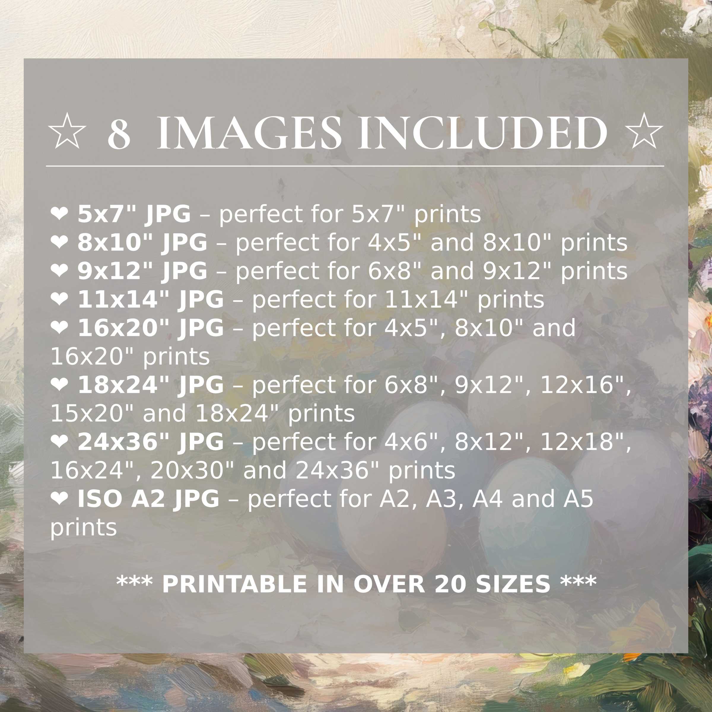 Easter digital print with radiant pastel hues and soothing textures, elevating modern interiors with style Includes 8 high-quality sizes