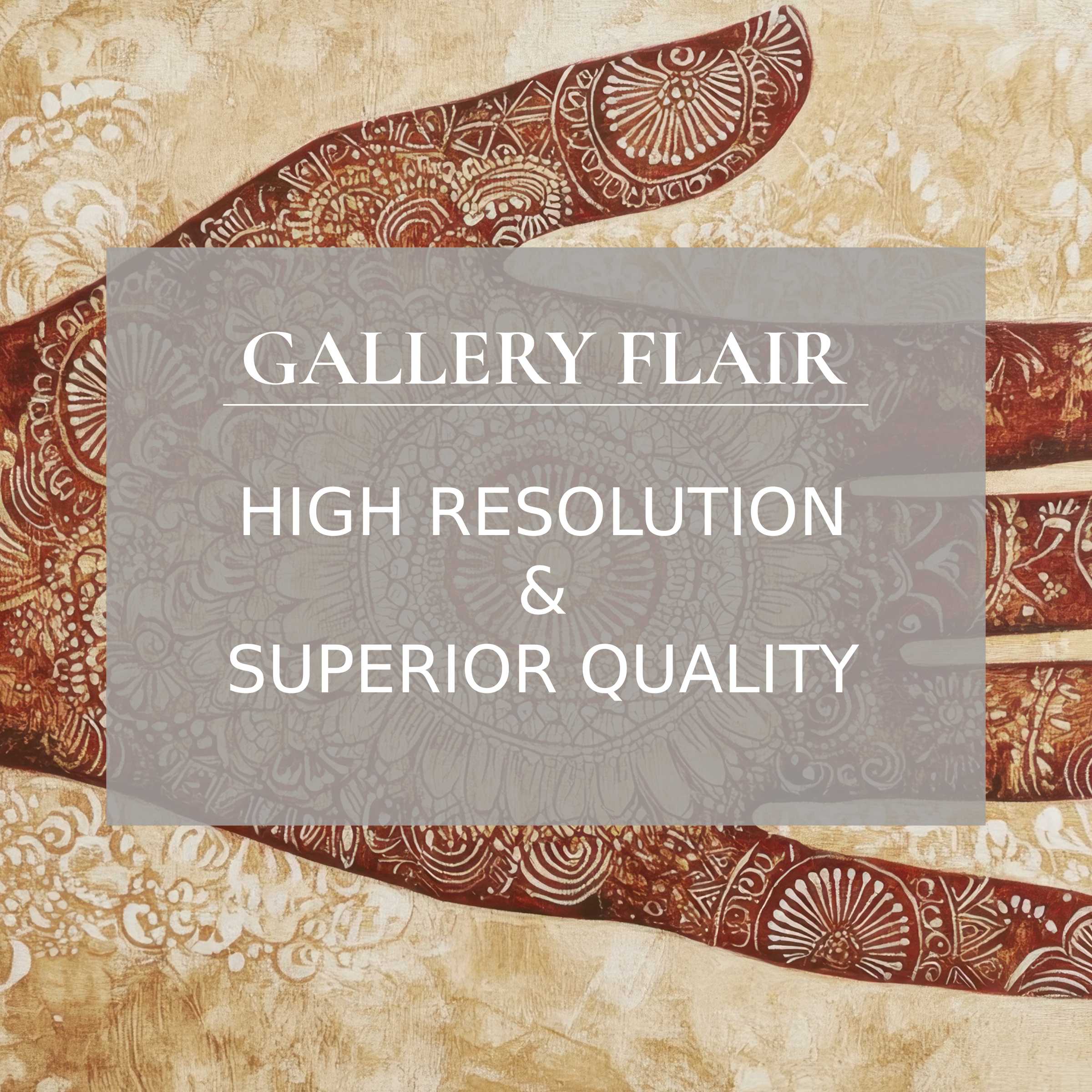 Boho printable art featuring intricate henna-inspired patterns in warm earth tones, radiating calming, refined sophistication and artisanal detail that elevates modern interiors with a serene, elegant ambiance