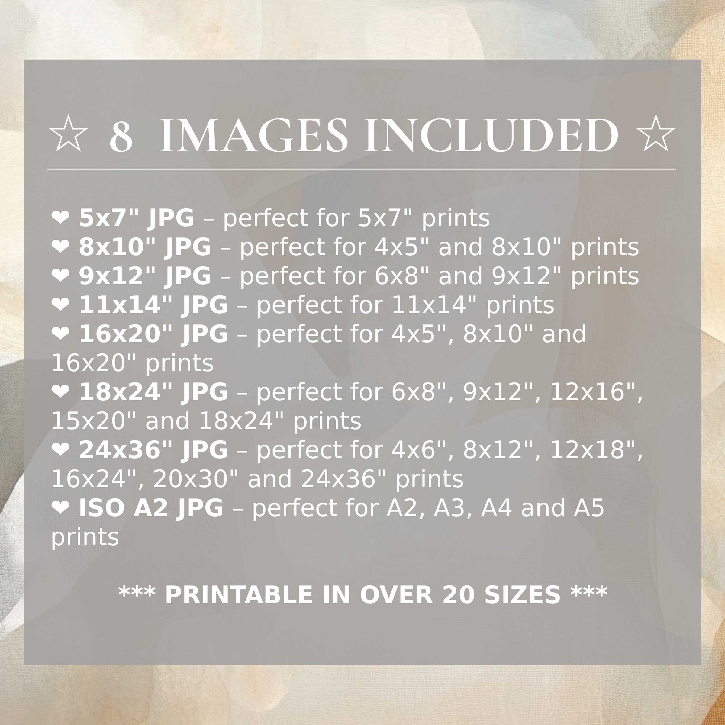 Boho digital print radiates earthy neutrals and warm tones, offering 8 high-quality sizes to elevate modern interiors with timeless style