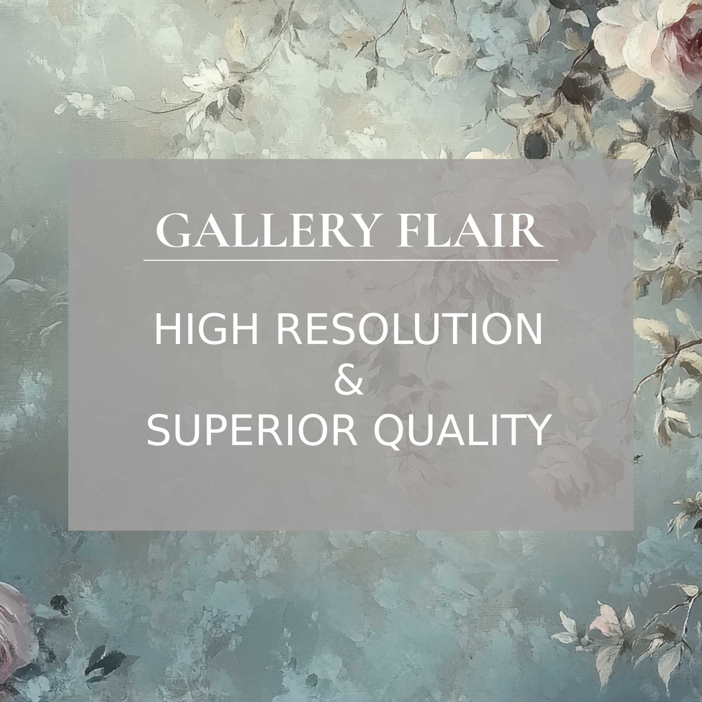 Botanical printable art with soft pastel florals, exuding calming elegance and refined detail to elevate modern interiors