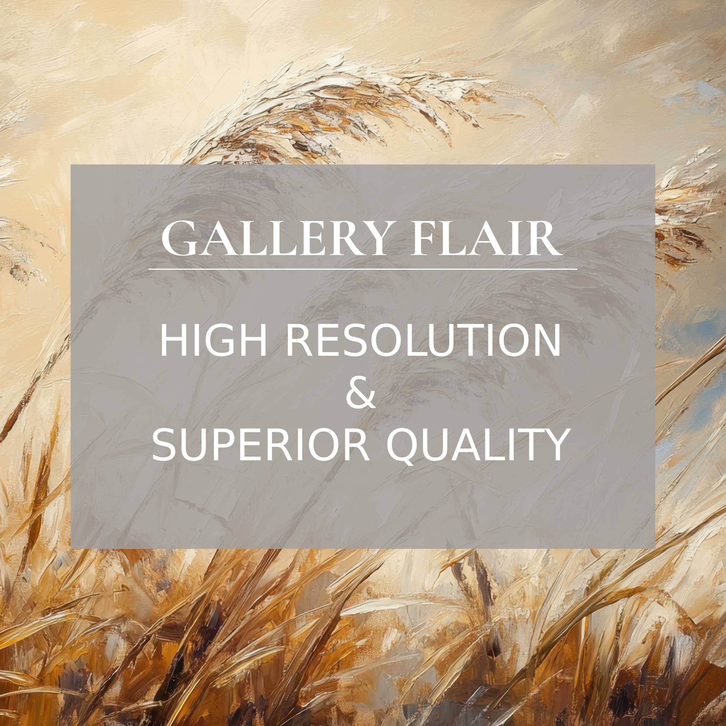 Calming botanical printable art with textured warm grasses, offering refined detail to elevate modern home decor ambiance