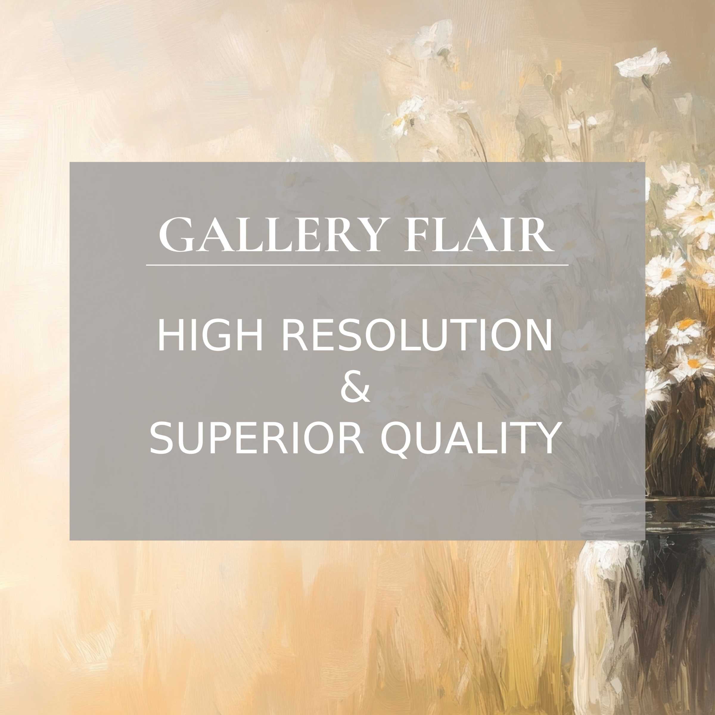 Elegant farmhouse Frame TV picture featuring delicate florals in soft hues with crisp, high-resolution clarity