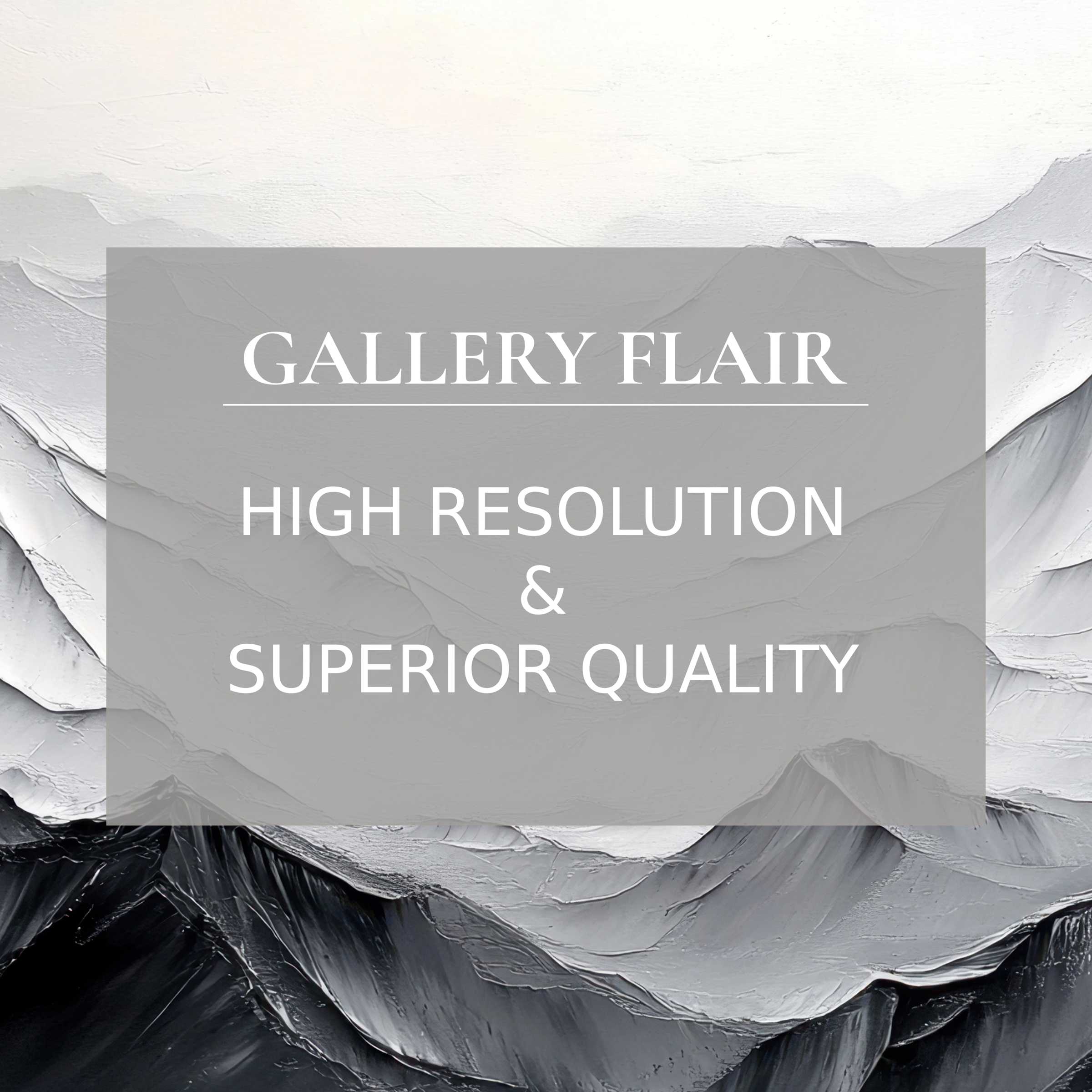 Elegant grayscale abstract with refined texture, offering exceptional clarity and balance in this minimalist Frame TV picture