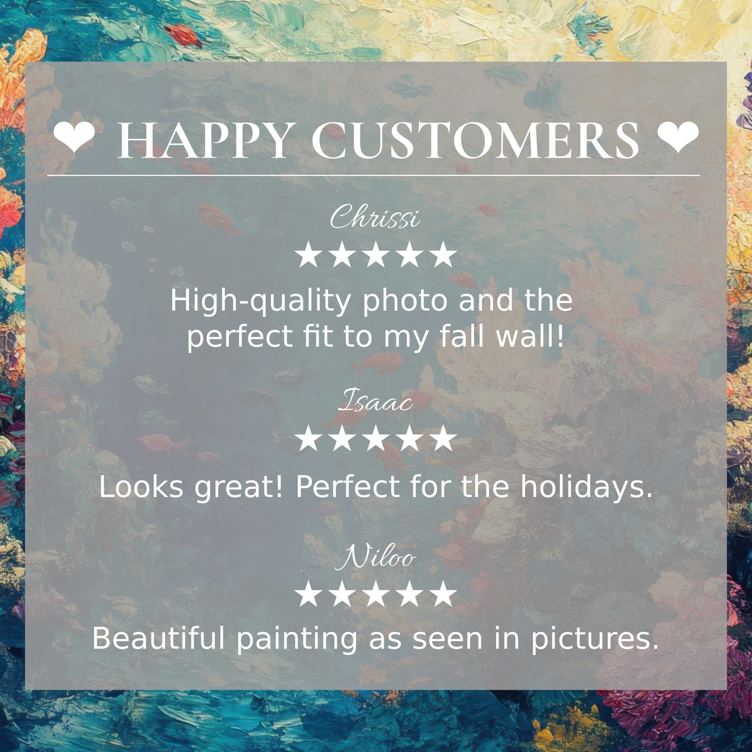 Coastal art for Frame TV with abstract sunset hues, elegant design and happy customer reviews to inspire trust