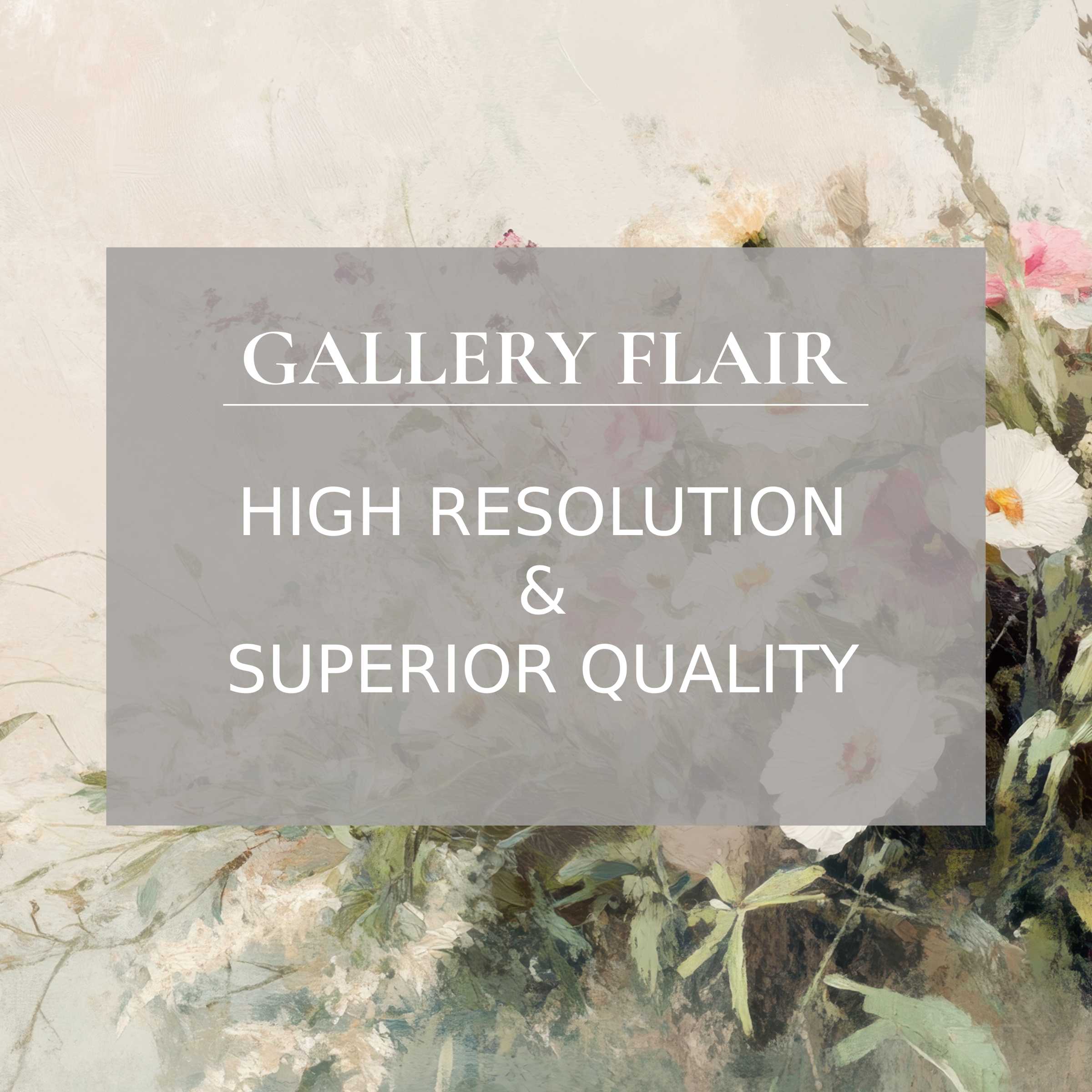 Elegant floral farmhouse Frame TV picture with exquisite detail, high resolution, and refined visual clarity for sophisticated decor