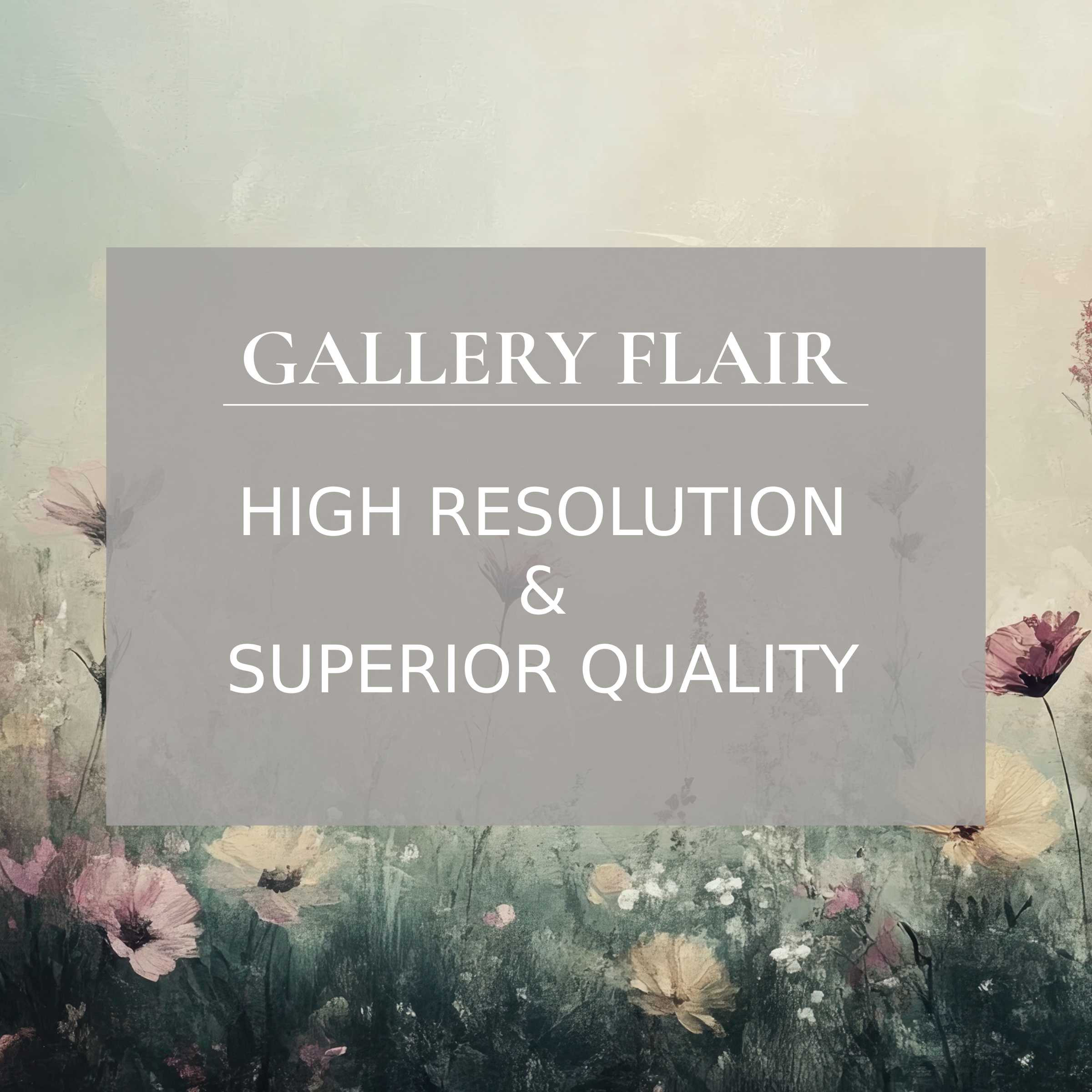Vintage printable art featuring ethereal wildflowers in soft pastels, evoking a calming, timeless ambiance with exquisite detail that enriches modern interiors