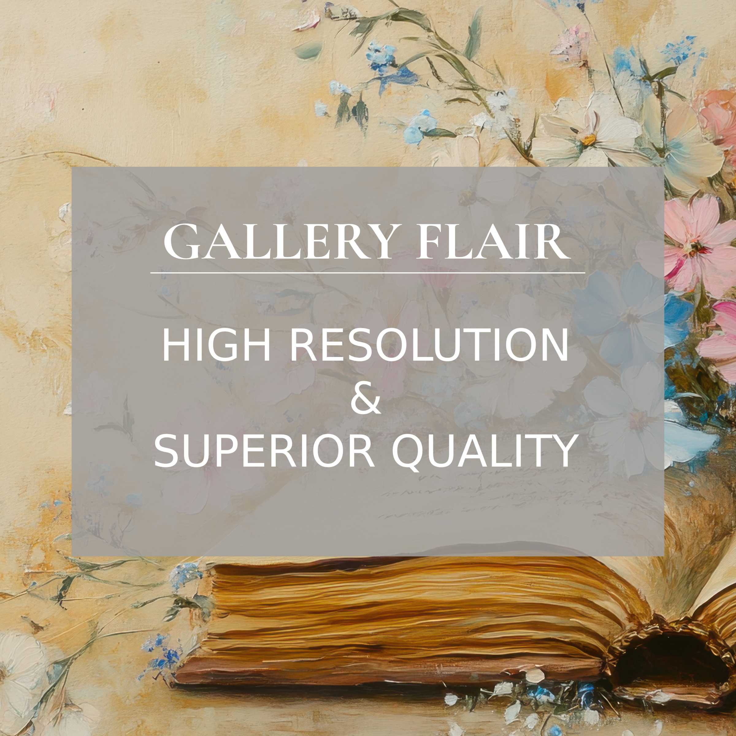 Elegant floral printable art with delicate pastel blooms and rich texture, enhancing serene, modern interiors with premium detail