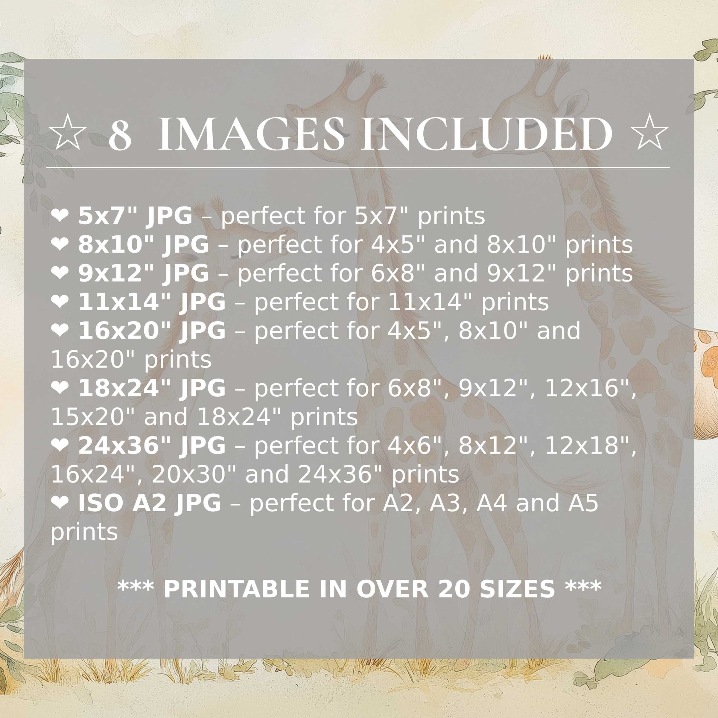 Radiant nursery digital print in soft earth tones and gentle greens, offered in 8 high-quality sizes to elevate modern interiors with timeless style and versatile luxury