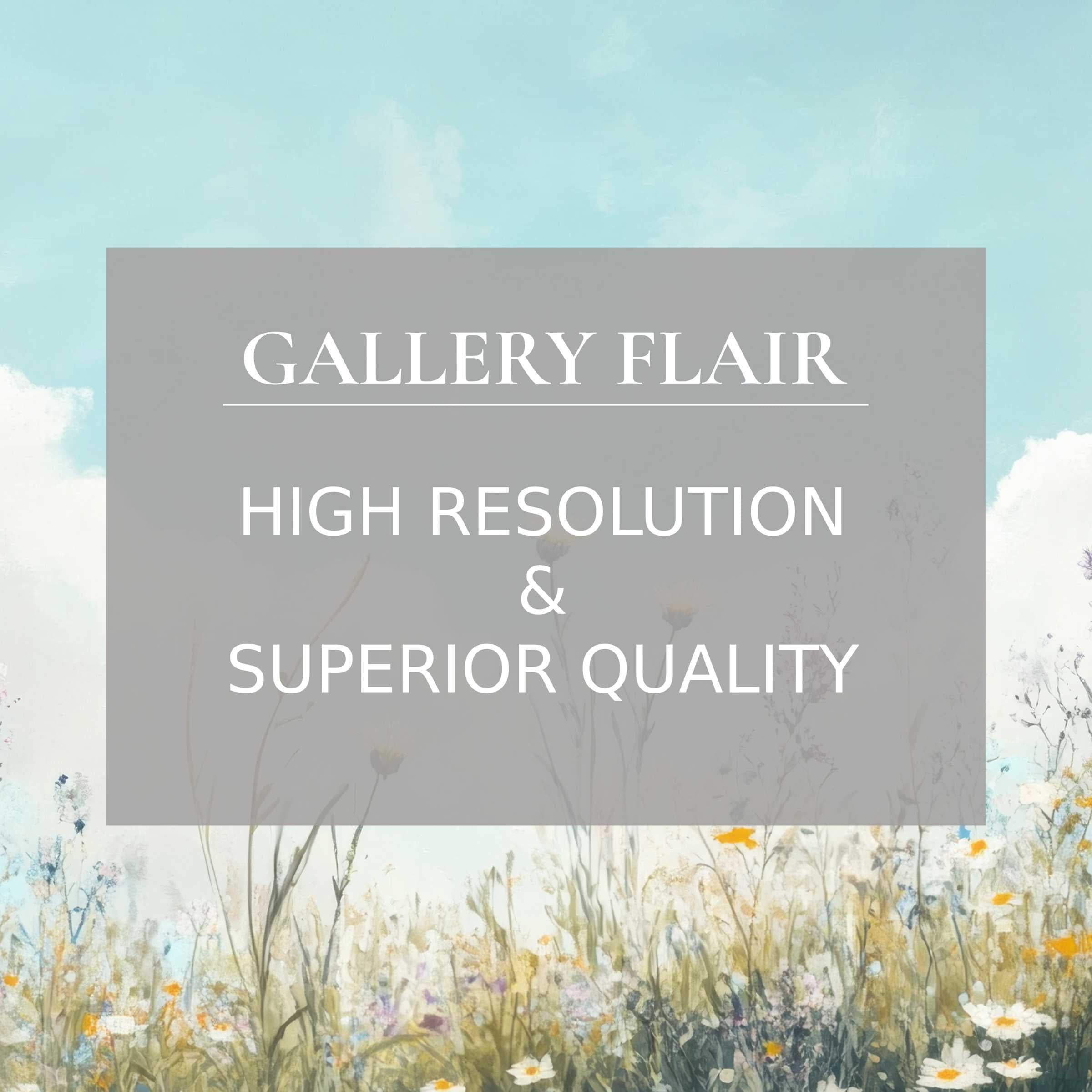 Elegant, high-resolution summer Frame TV picture with delicate floral details and clear, refined visual clarity