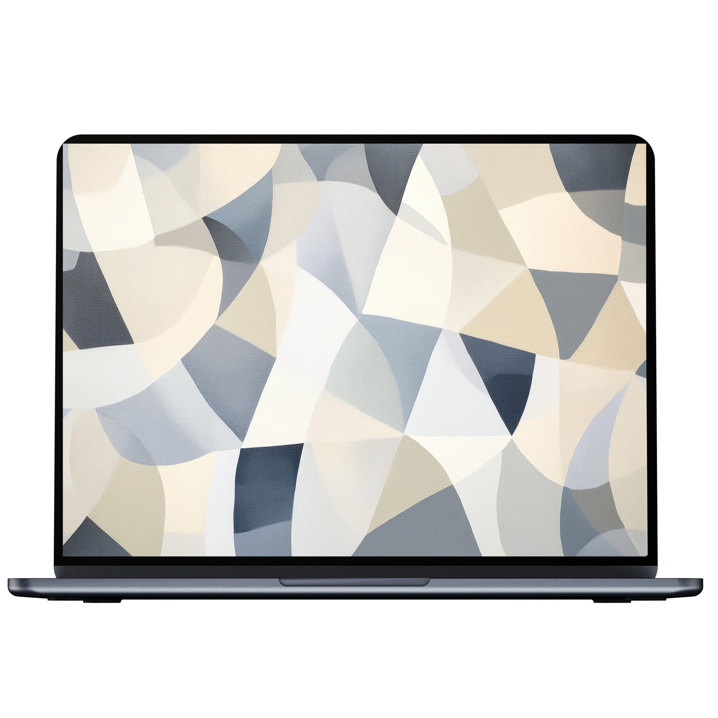 Elegant abstract desktop wallpaper with calm neutral tones boosts mindfulness and inspiration, perfect for PC, laptop, and Mac digital download