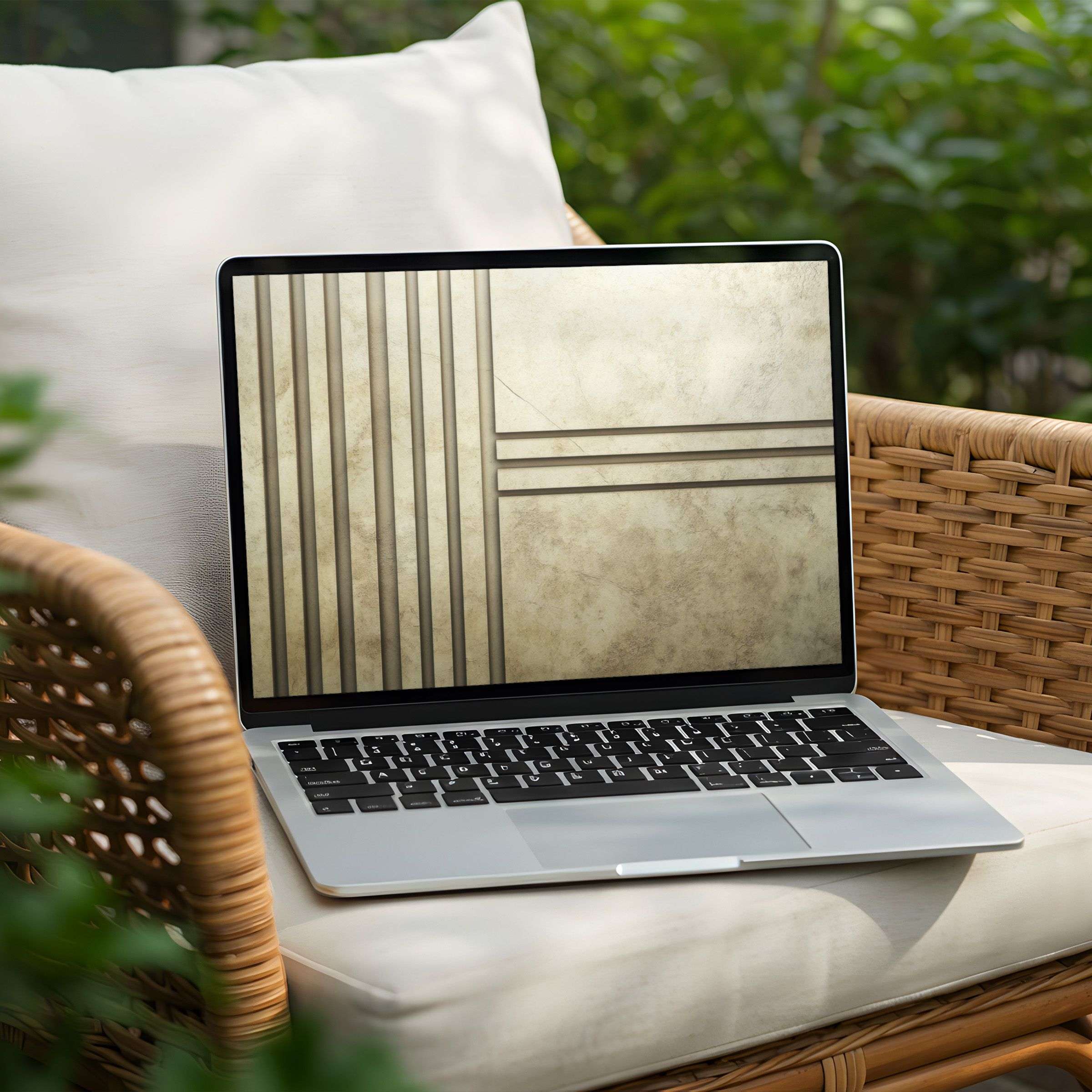 Elegant minimalism for your PC or Laptop, this calming desktop background is an instant download for mindful inspiration