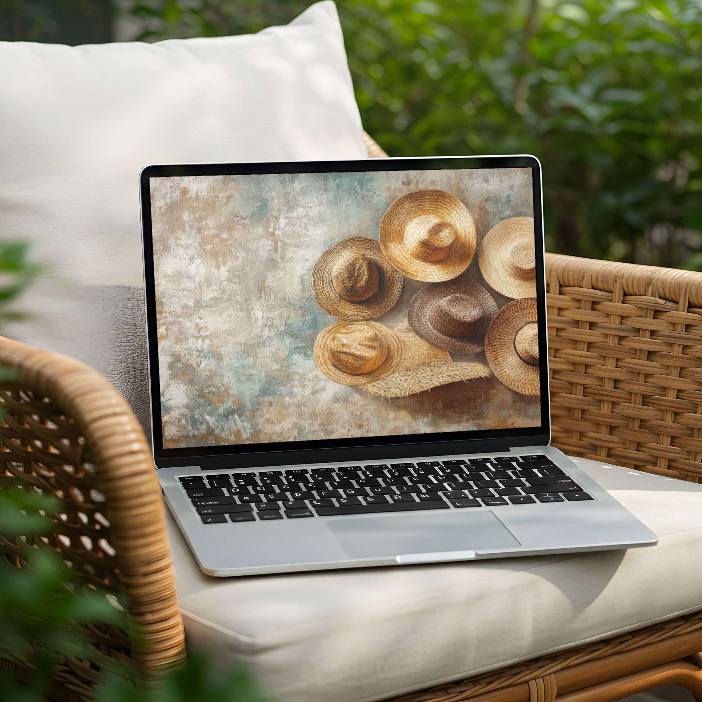 Calm woven textures for PC desktop background offer instant download for elegance on any Laptop inspiring a serene workspace