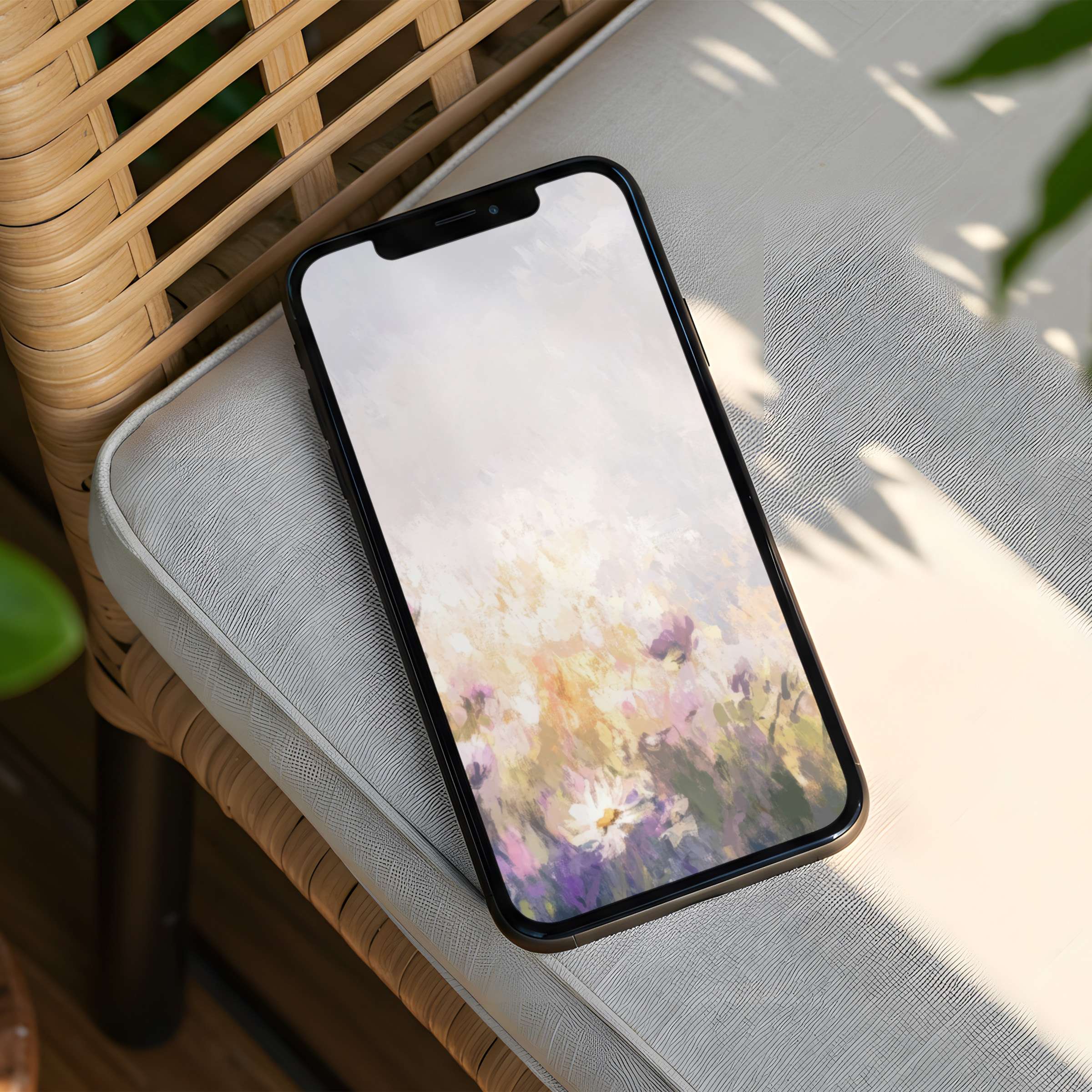 Elegant floral artistry enhancing calm with this iPhone background instant download for phone users seeking mindful inspiration