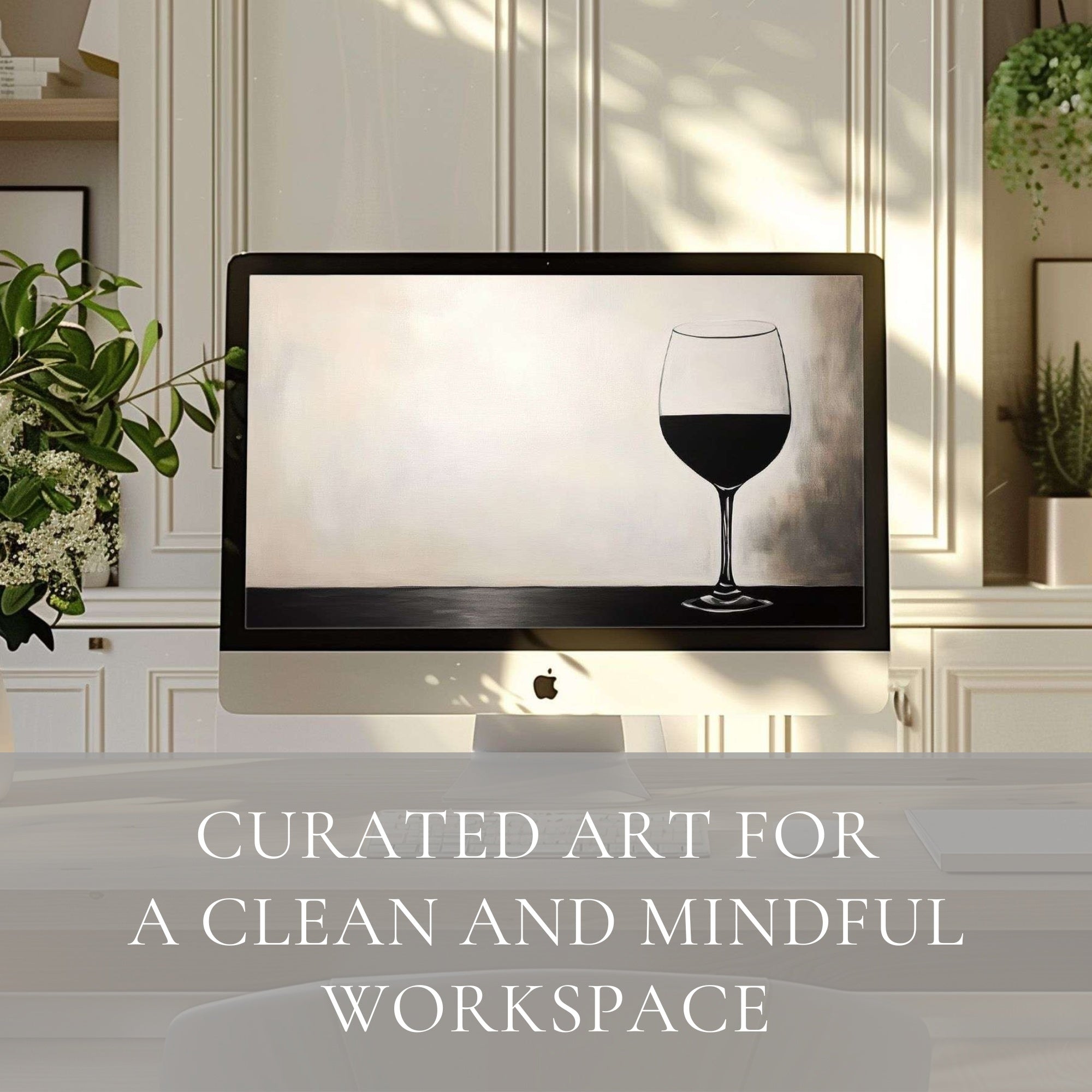 Minimalist Desktop Backgrounds – clean simple shapes and soft neutral palettes for a clutter-free desktop