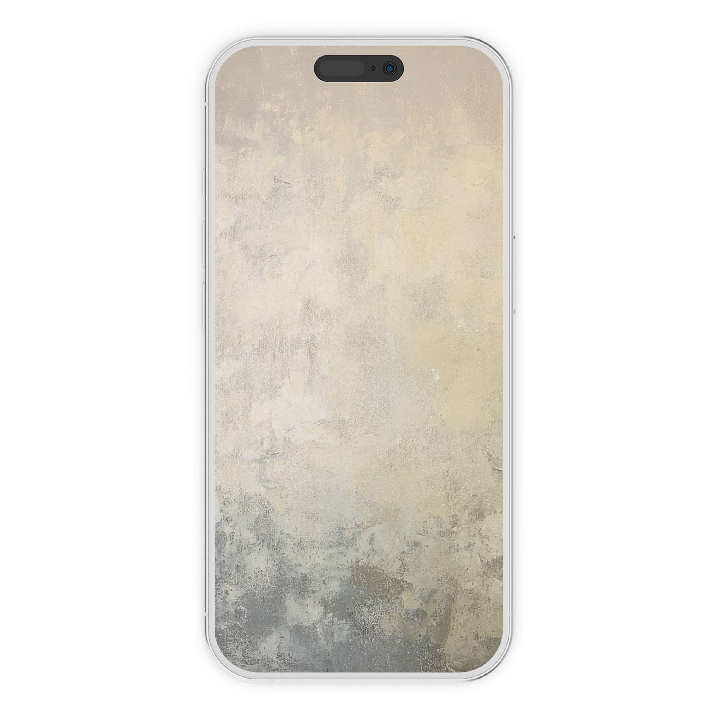 Elegant modern iPhone wallpaper with calming beige and gray textures, perfect phone background for digital download and creativity