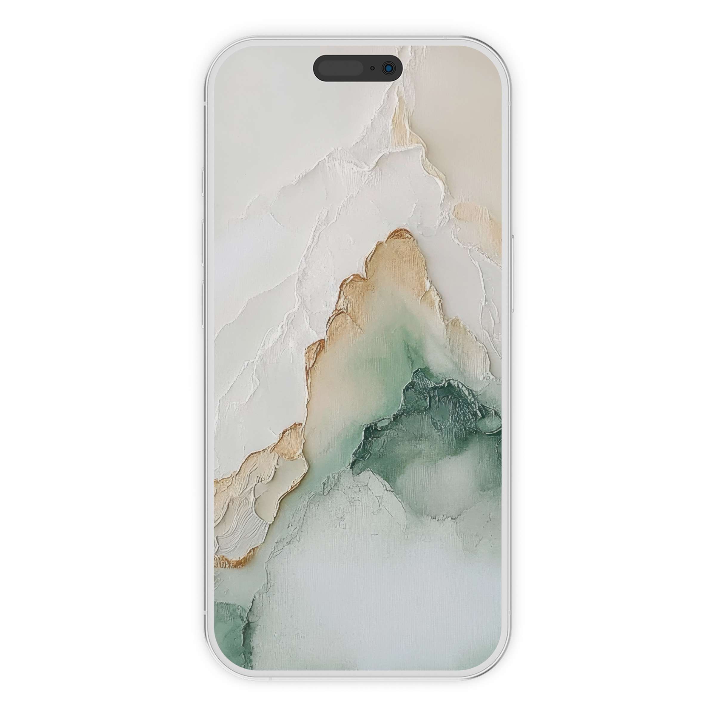 Neutral iPhone wallpaper with earthy textures and serene colors offers a calming phone background, perfect as a digital download