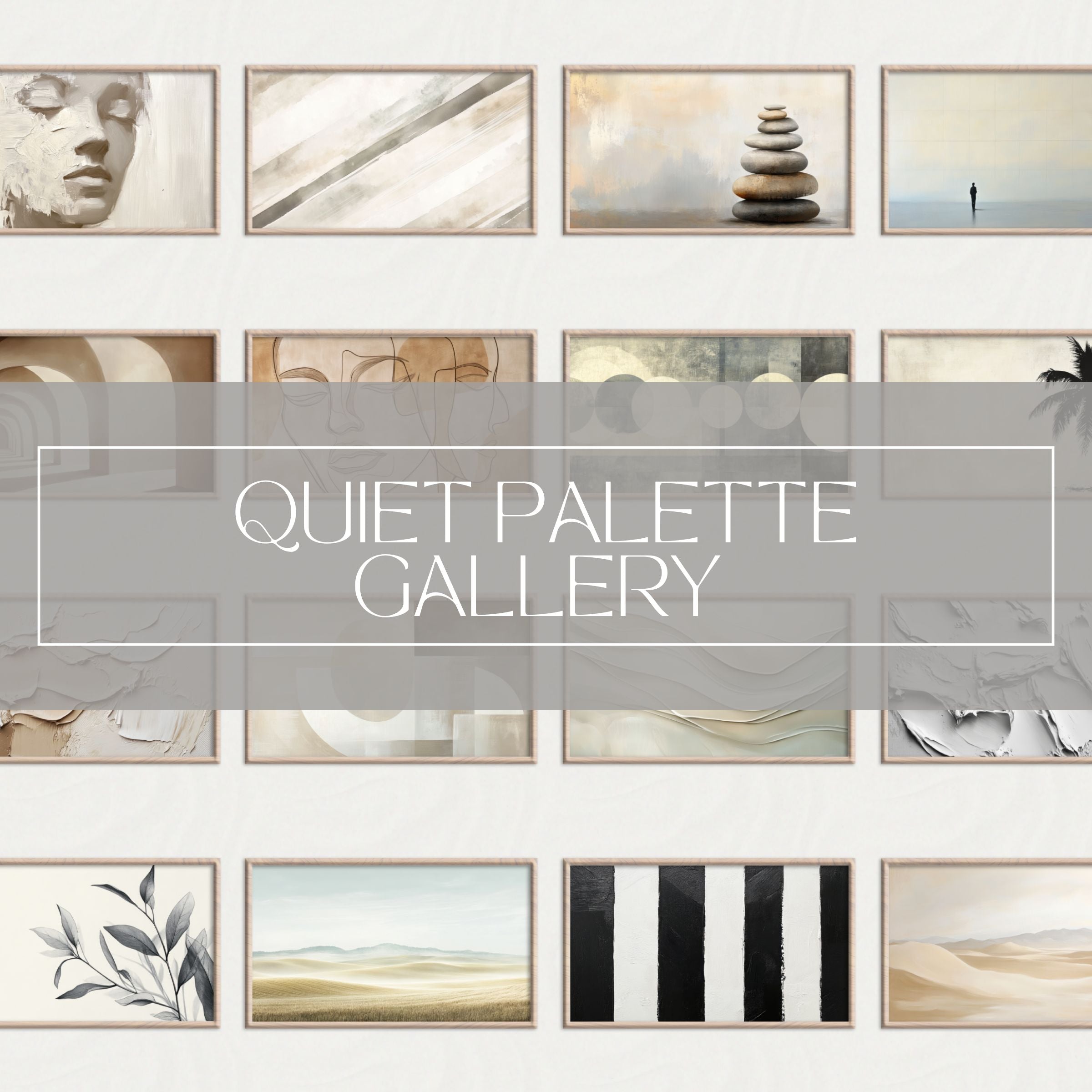 Quiet Palette Gallery Neutral Artworks