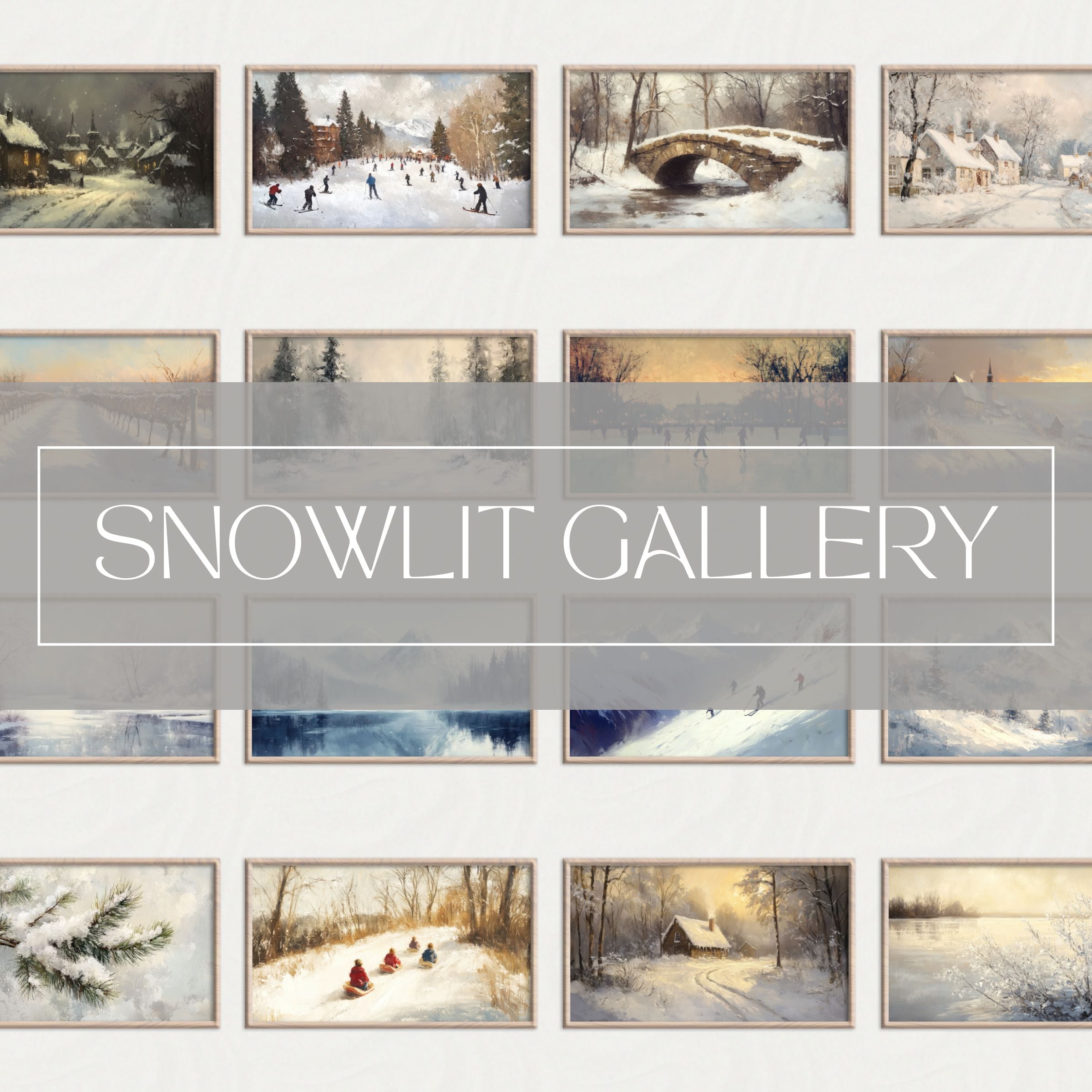 Snowlit Gallery 101 Winter Artworks