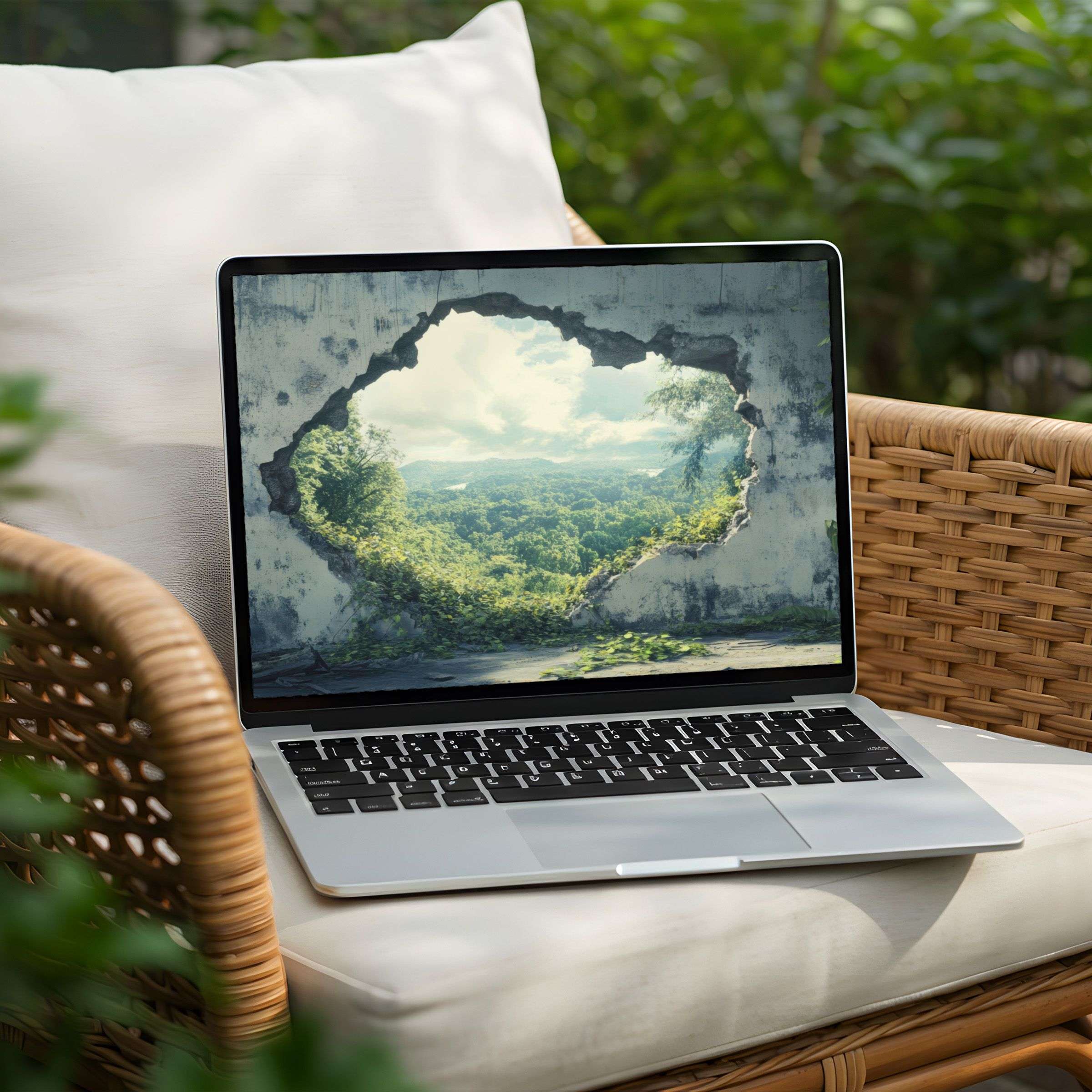 Serene landscape desktop background for your PC or Laptop offering instant download for mindful inspiration and elegance