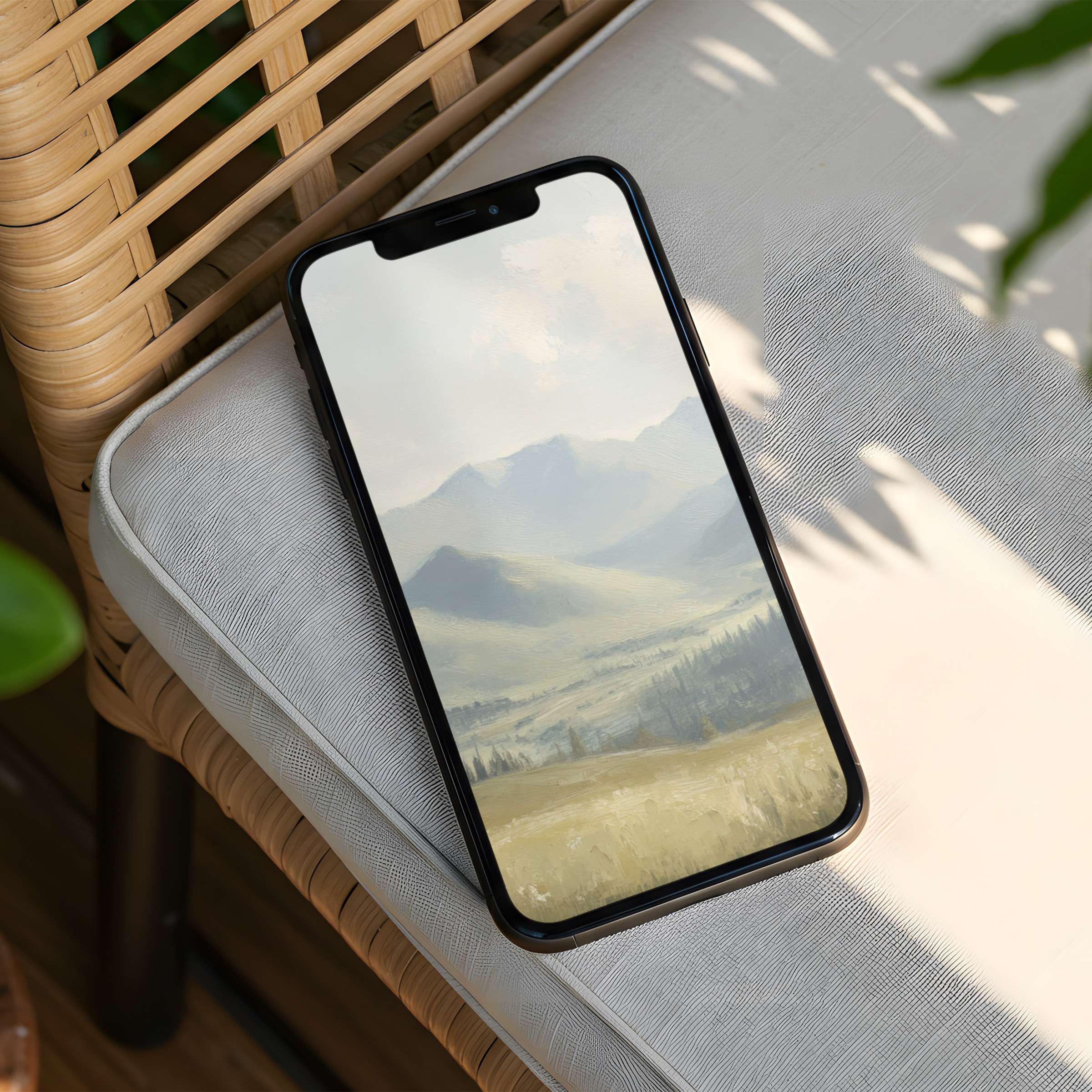 Elegant landscape iPhone background offers calm and inspiration with instant download for your phone's aesthetic upgrade