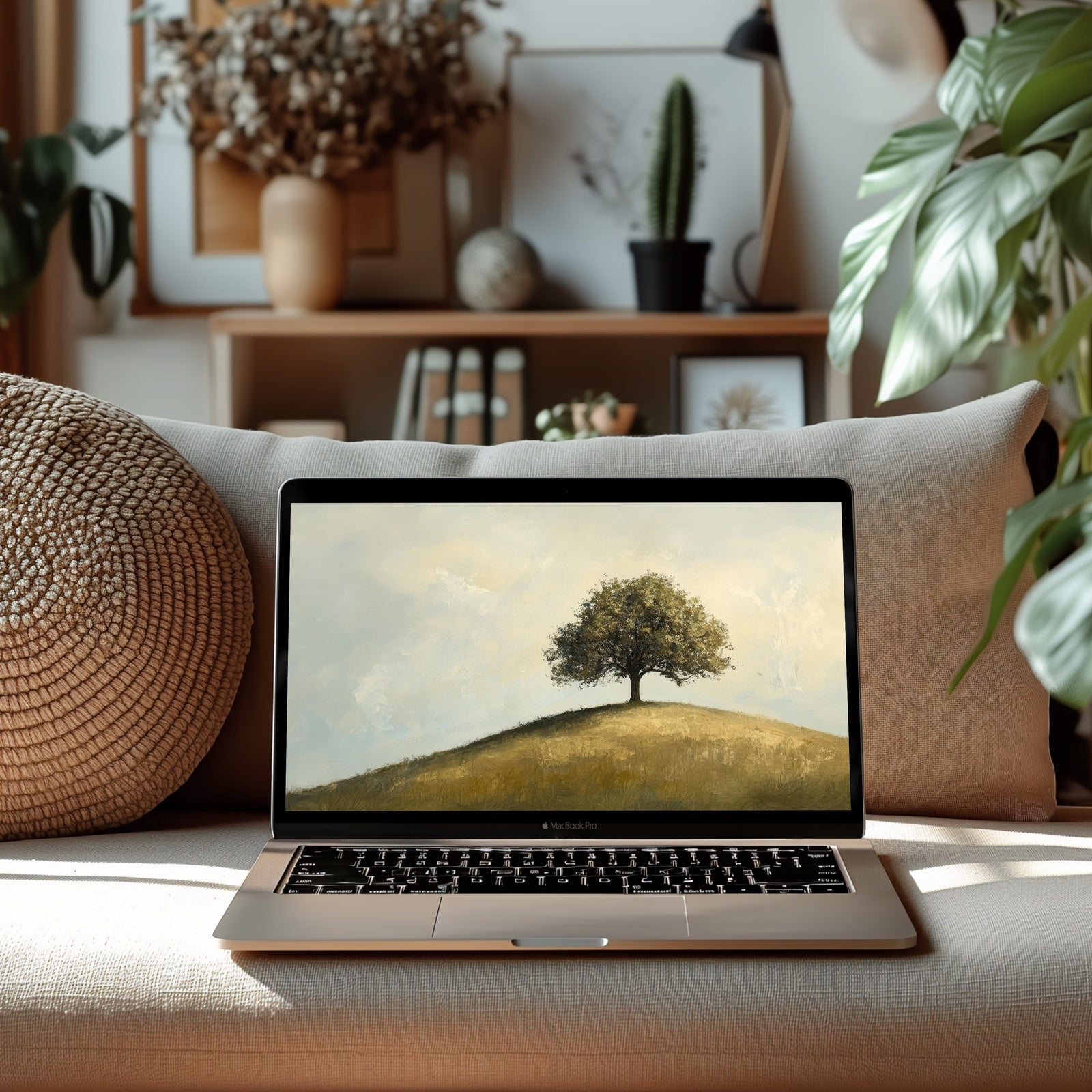 Trees Desktop Wallpaper for Modern Home Decor