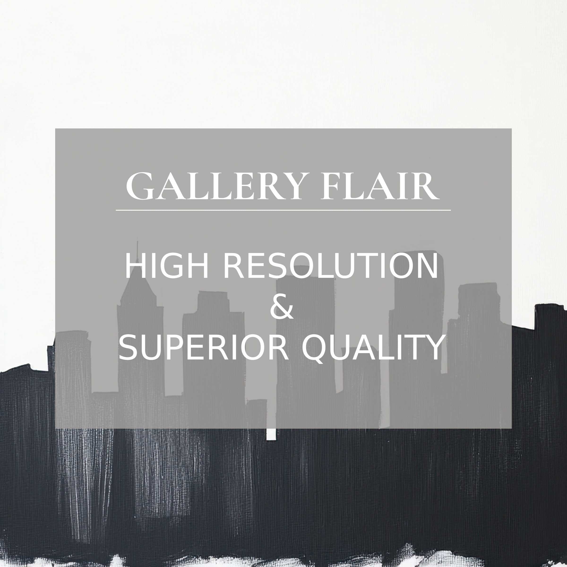 Elegant skyline wallpaper for Mac and PC, inspiring calm in curated home office decor with high-resolution digital download