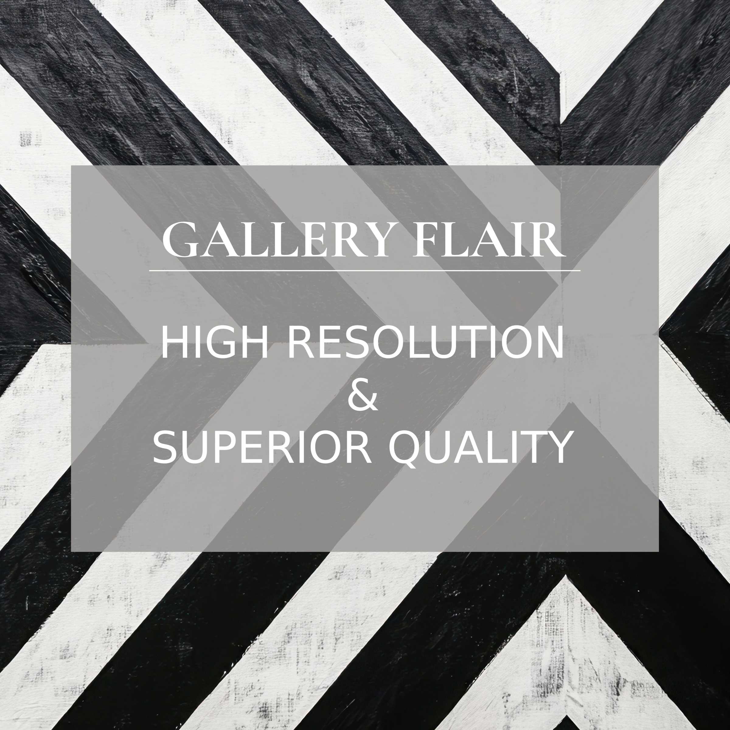 Elegant black and white chevron wallpaper for Mac and PC, inspiring calm in home office spaces with easy digital download