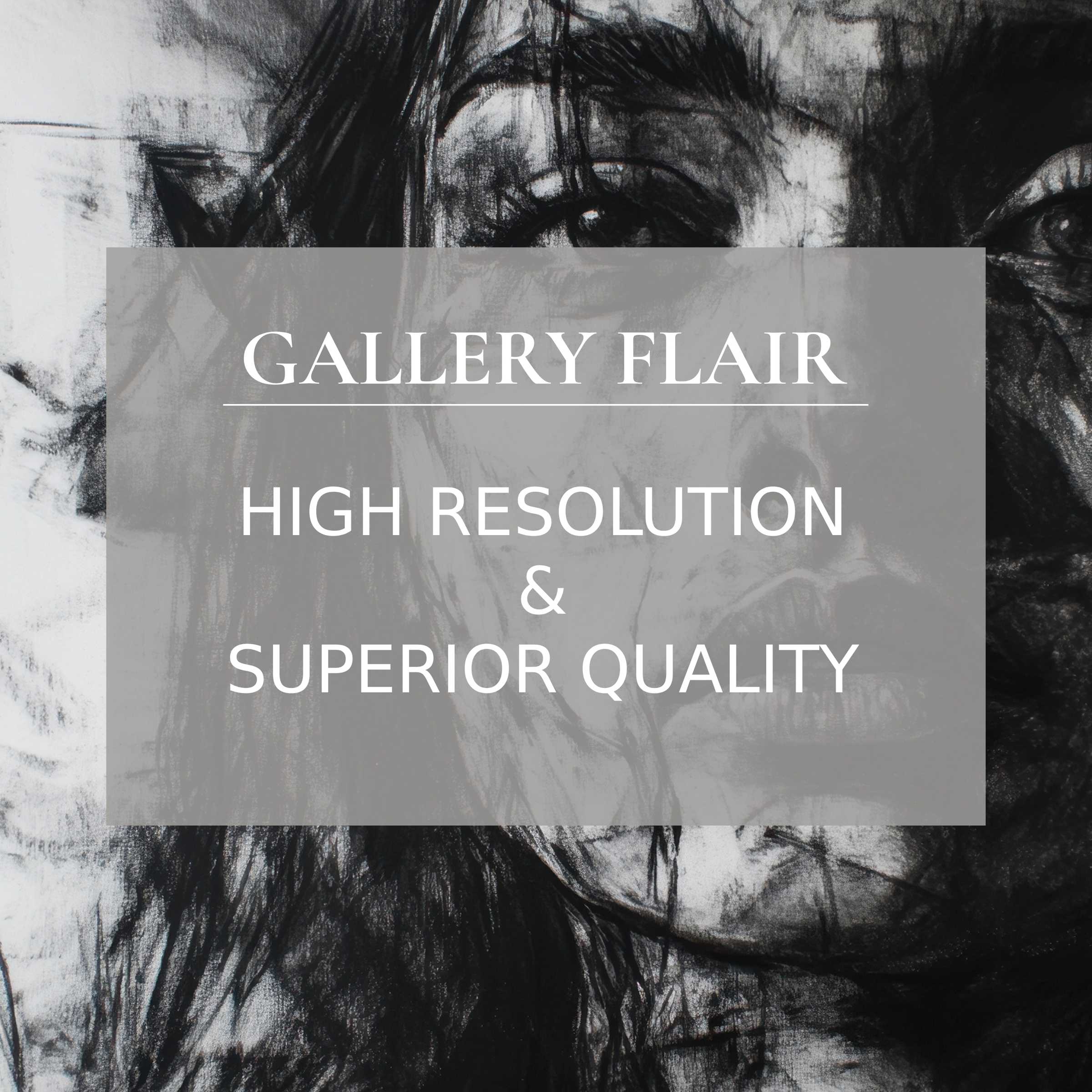 High-resolution wallpaper for Mac and PC captures charcoal sketch elegance, perfect for curated home office or workspace digital download