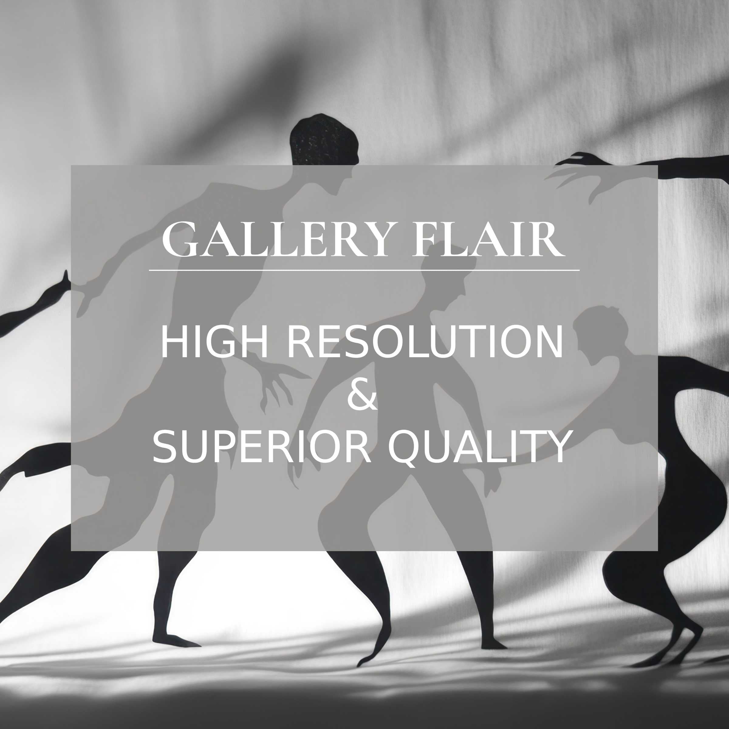 Elegant iPad wallpaper with graceful shadow silhouettes, offering high-resolution, curated tablet background for calm digital download