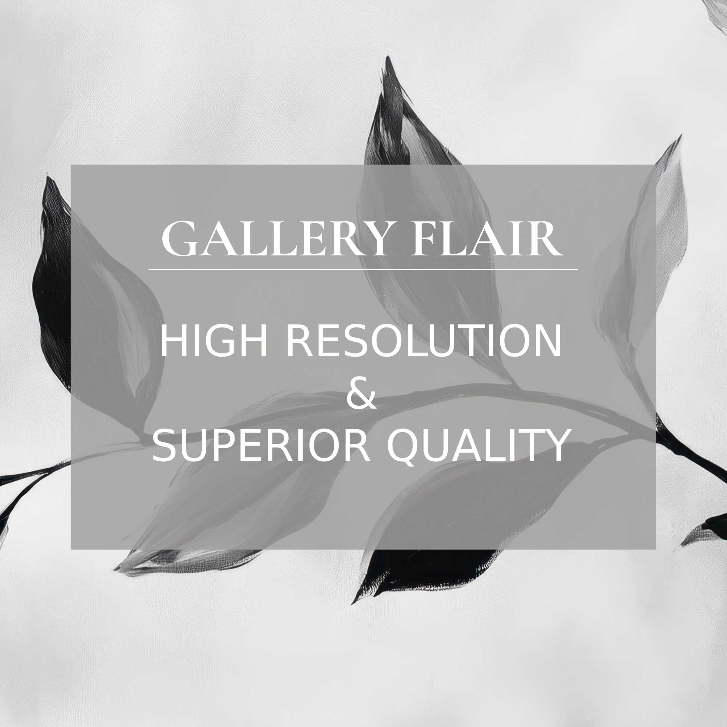 Elegant monochrome leaf design iPad wallpaper for a curated, high-resolution tablet background ideal for easy digital download