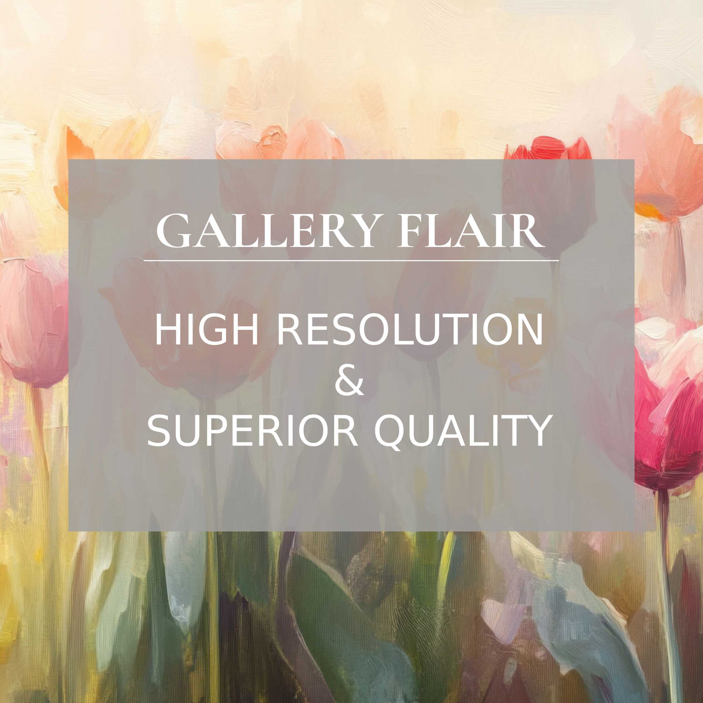 Elegant iPad wallpaper featuring pastel tulips in an impressionist style, perfect for high-resolution tablet backgrounds and easy digital download