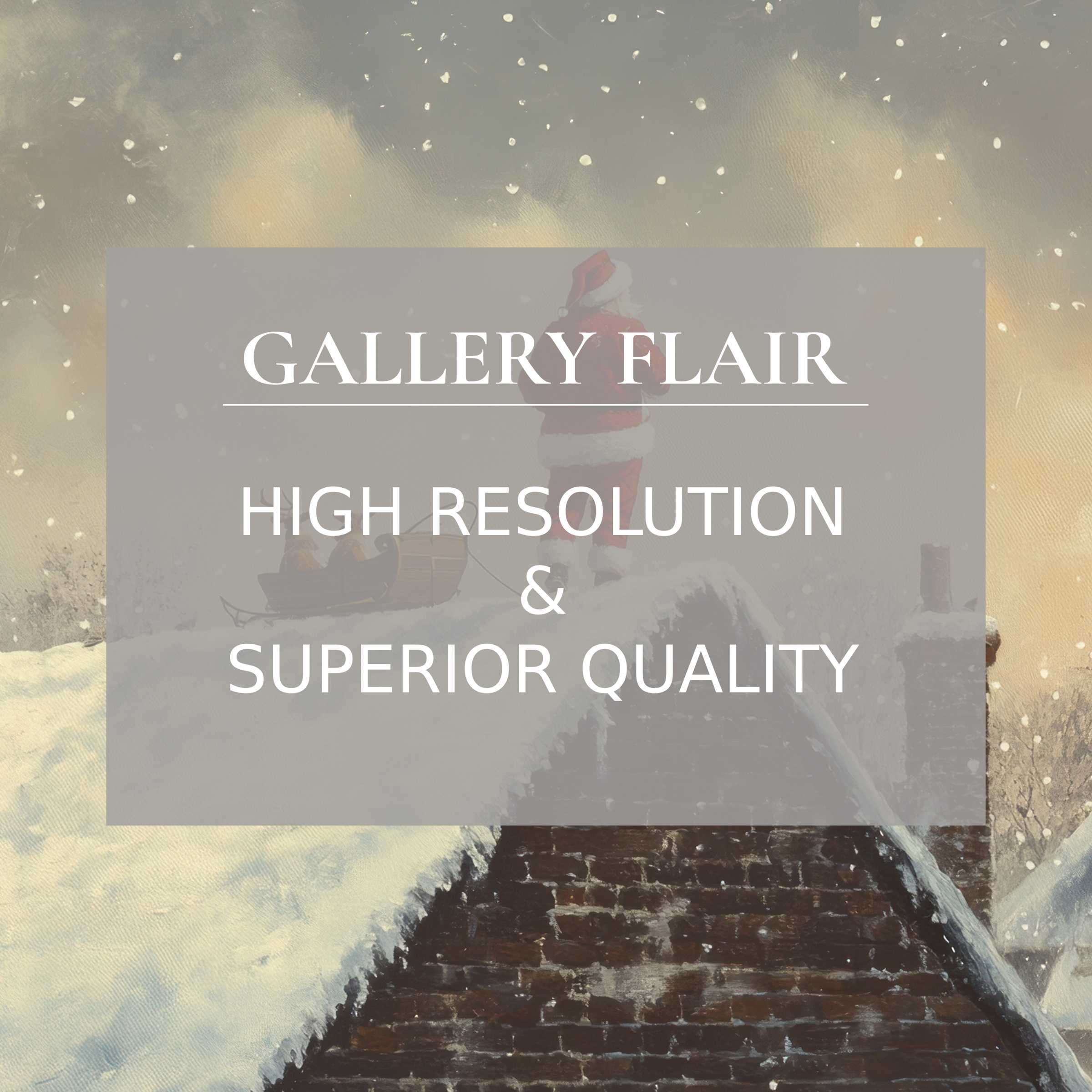 Snowy rooftop scene evoking winter tranquility for Wallpaper for Mac and PC digital download curated for stylish home office setup