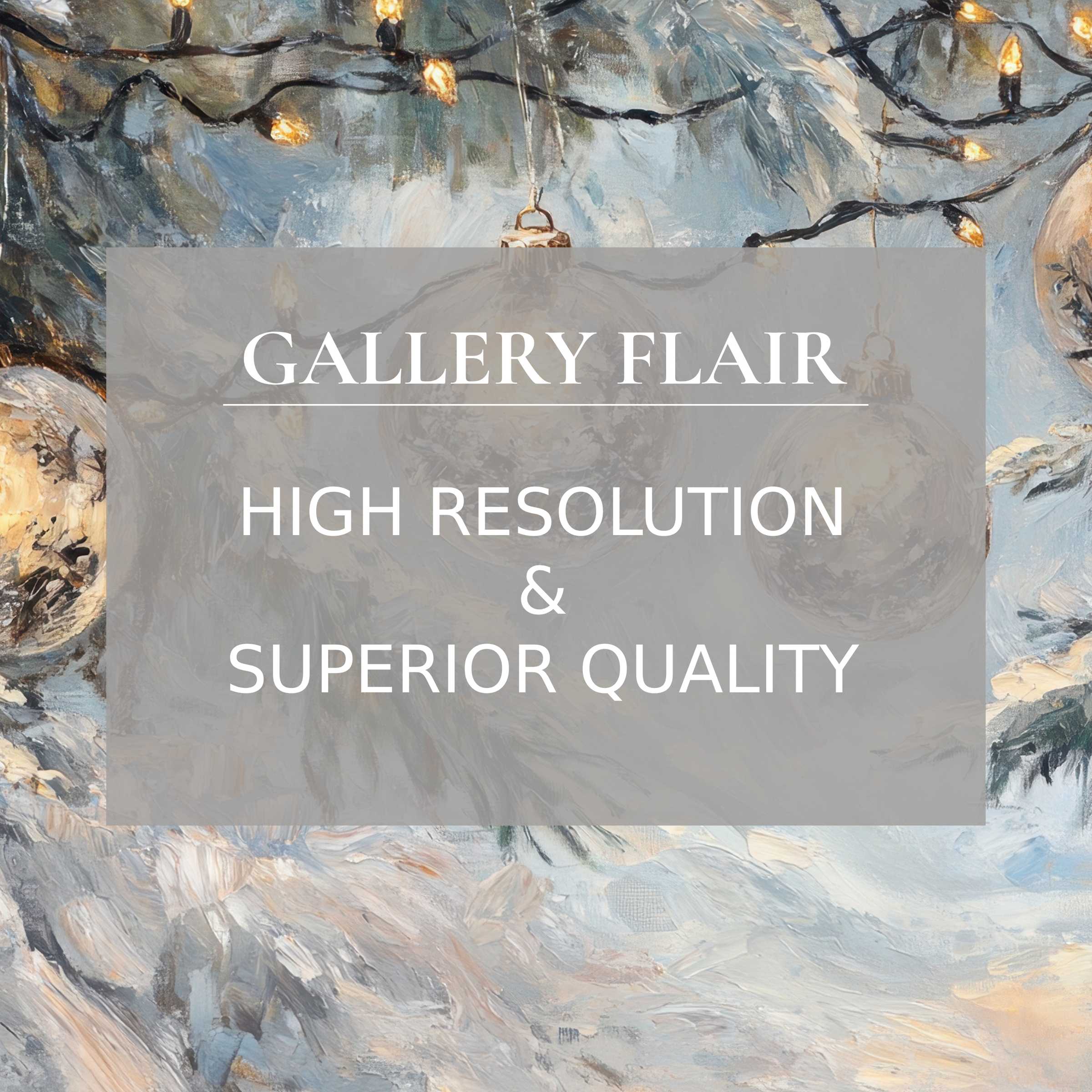 Snowy winter scene wallpaper for Mac and PC, high-resolution digital download evokes calm and elegance for curated workspaces