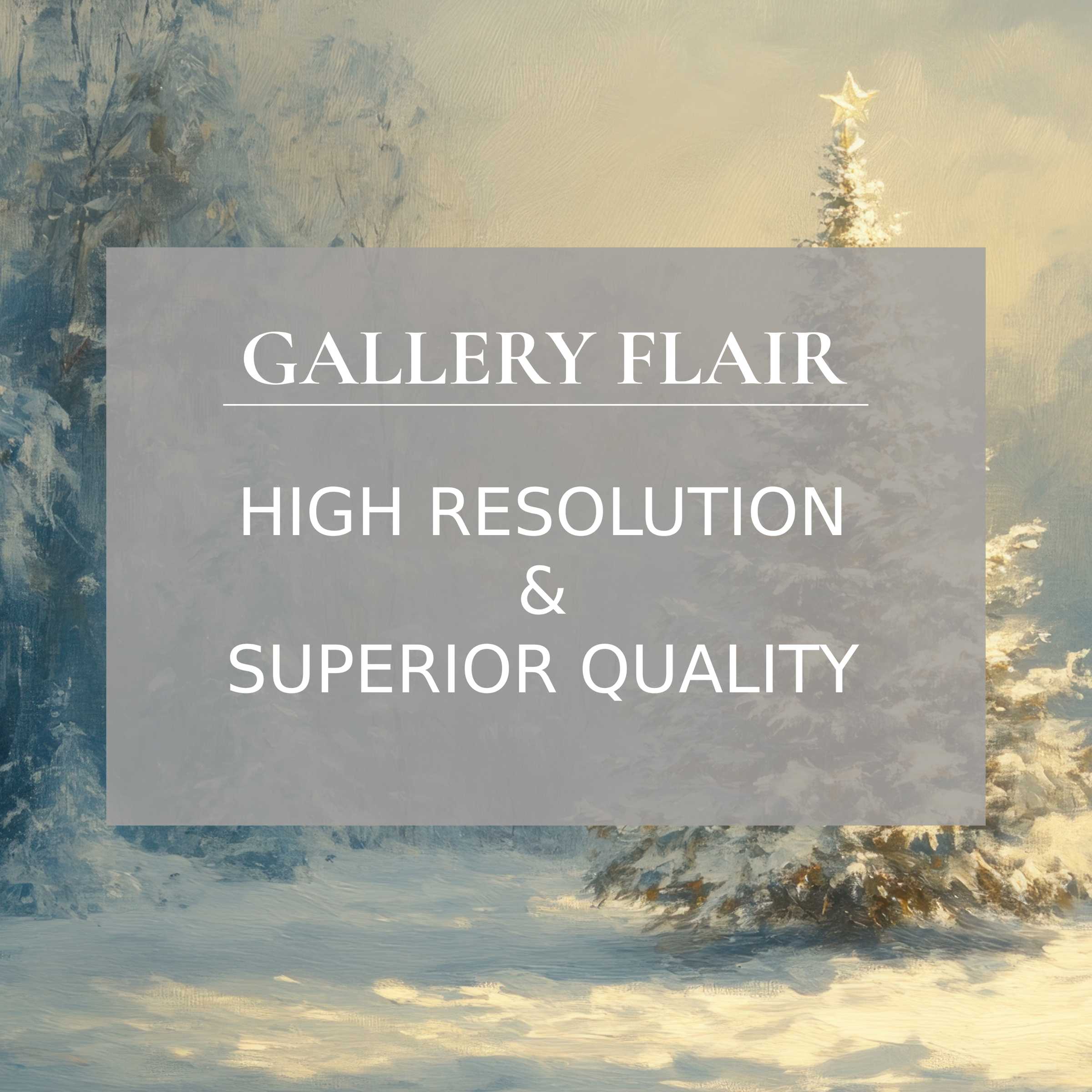 Elegant snowy scene iPad wallpaper with a serene winter landscape for high-resolution tablet background, easy digital download