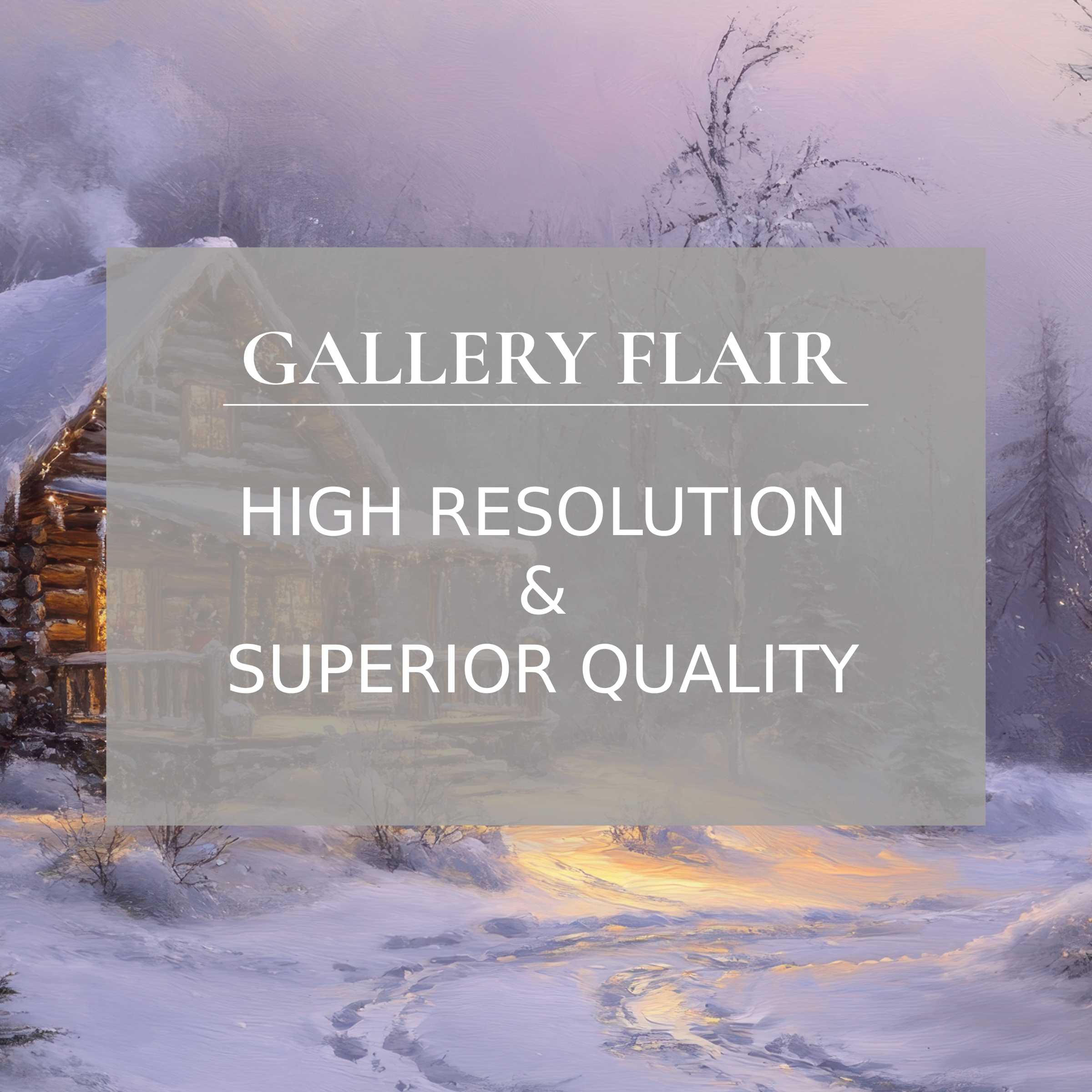 Elegant iPad wallpaper featuring a serene snowy cabin scene, available for easy digital download, curated for high-resolution tablet backgrounds
