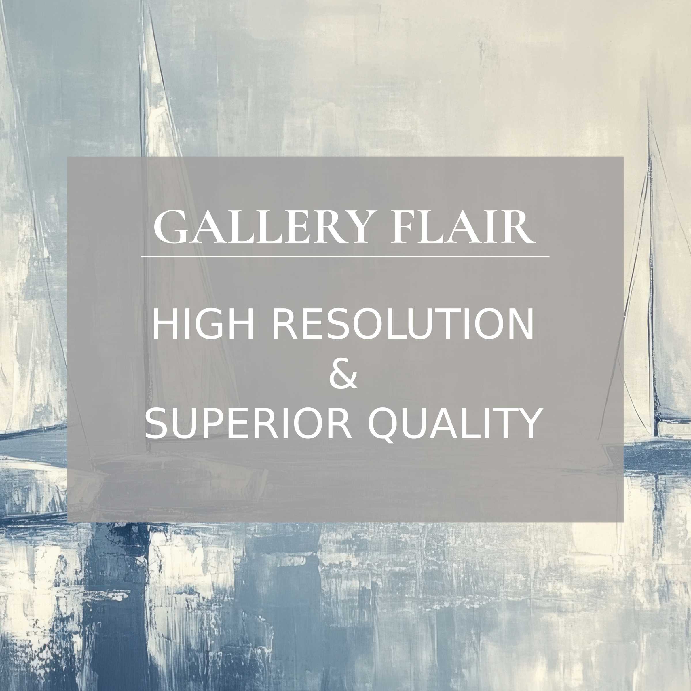 Calming abstract sailboat wallpaper for Mac and PC, perfect digital download for an elegant home office or inspiring workspace