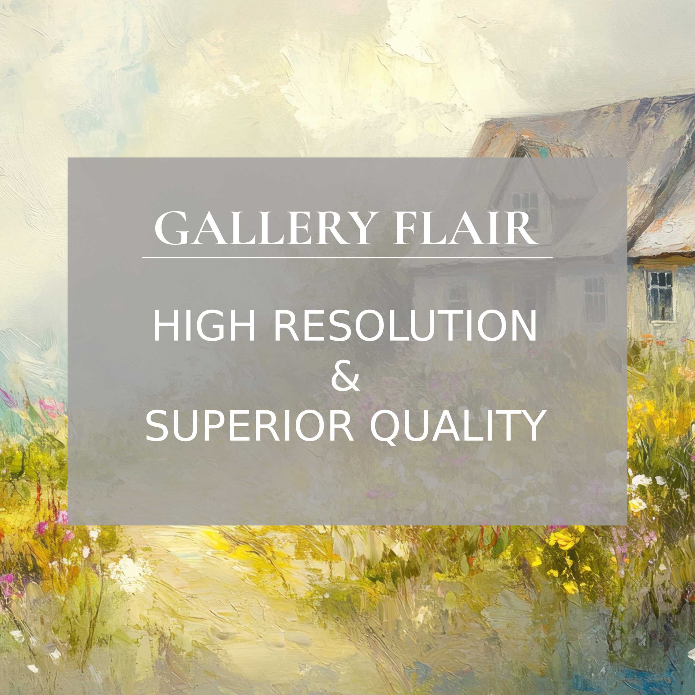 High-resolution iPad wallpaper featuring an elegant, calming countryside painting; ideal digital download for tablet background enthusiasts