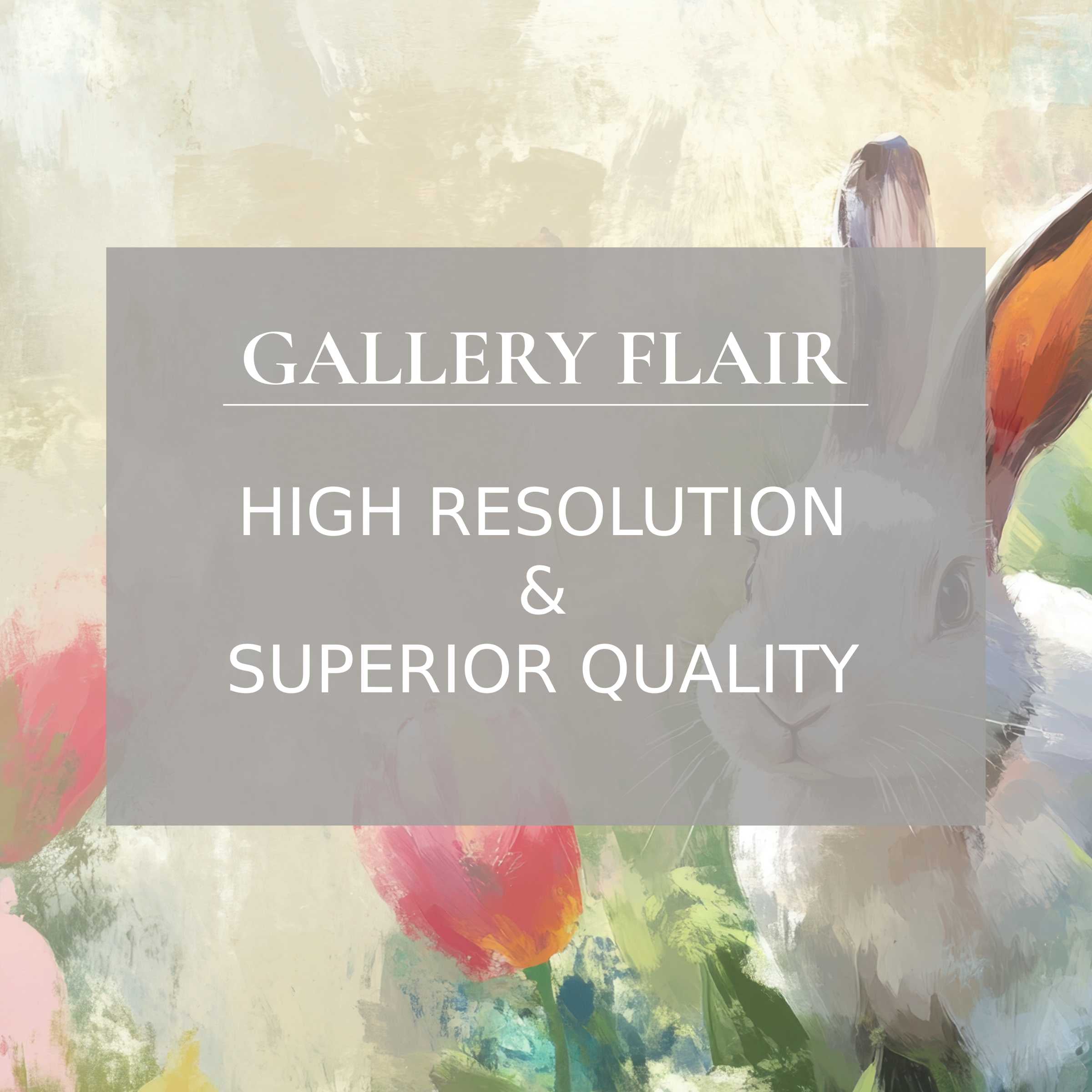 Elegant iPad wallpaper featuring serene pastel rabbit and floral art perfect for curated high-resolution tablet backgrounds and easy digital download