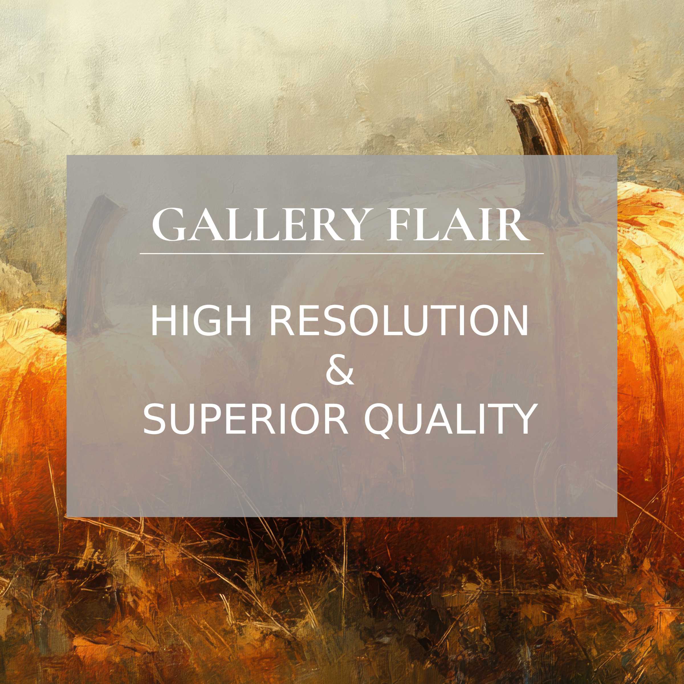 Elegant iPad wallpaper featuring high-resolution autumn pumpkins in painterly style for a curated digital download tablet background
