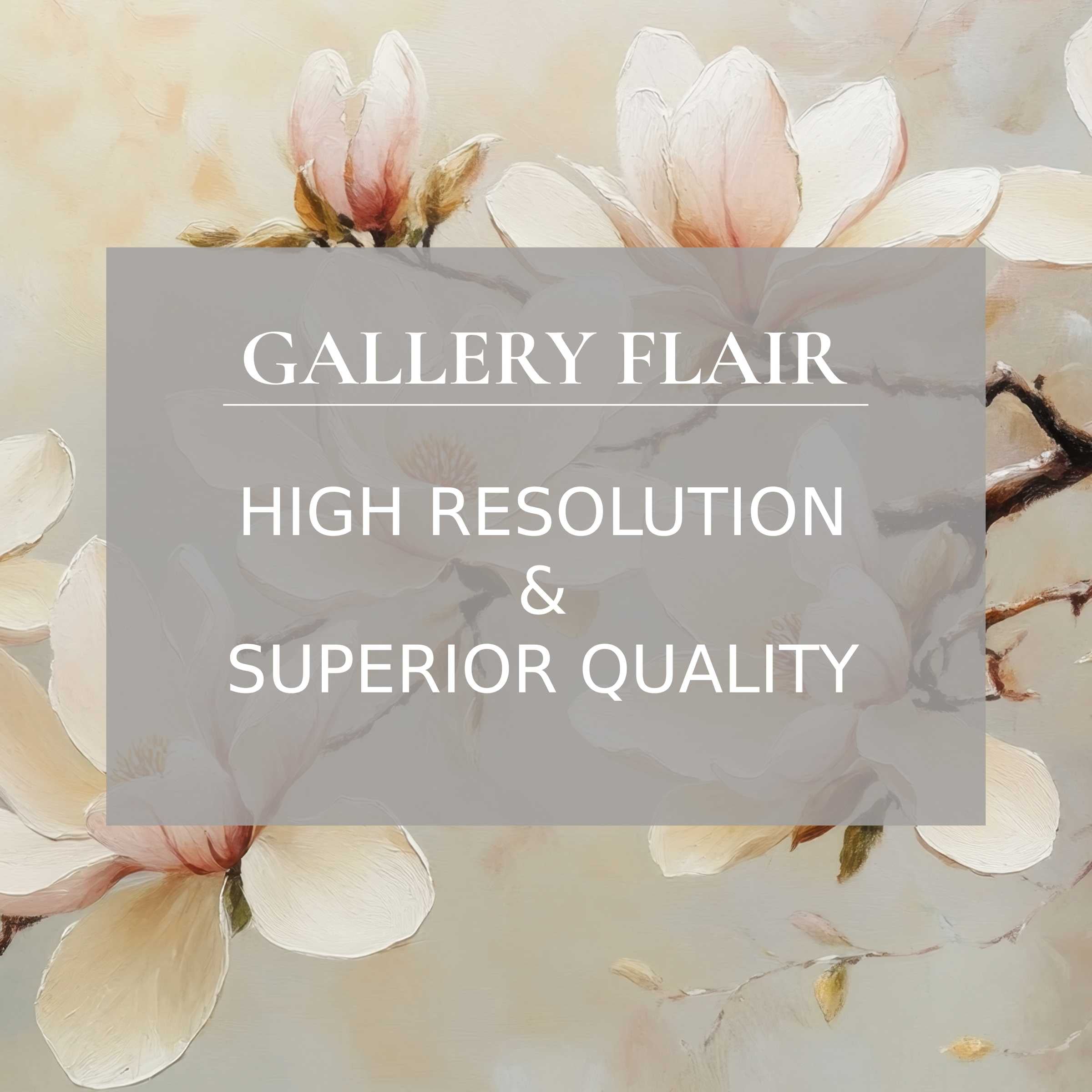 Elegant floral iPad wallpaper for digital download, featuring high-resolution, curated soft magnolia blooms for tablet background serenity