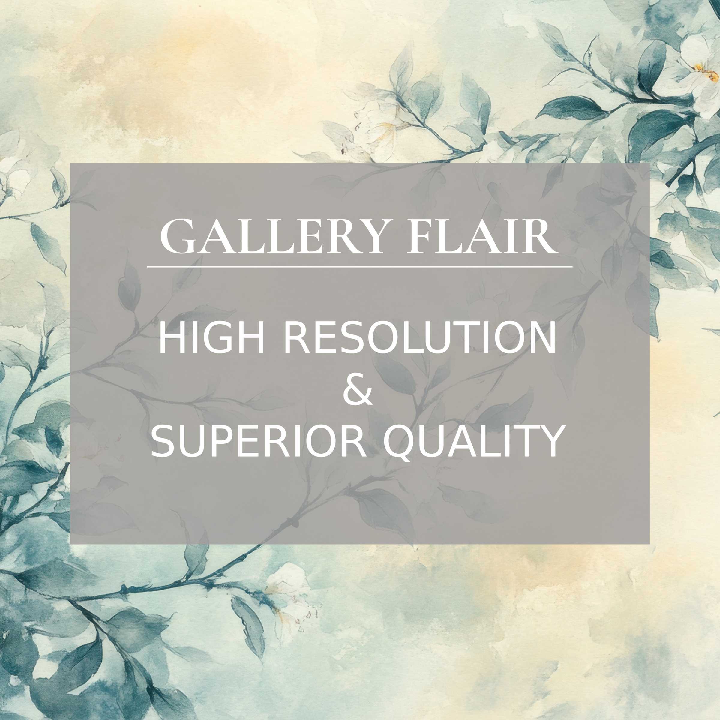 Elegant iPad wallpaper featuring soft watercolor leaves in serene hues, providing a high-resolution digital download for stunning tablet backgrounds